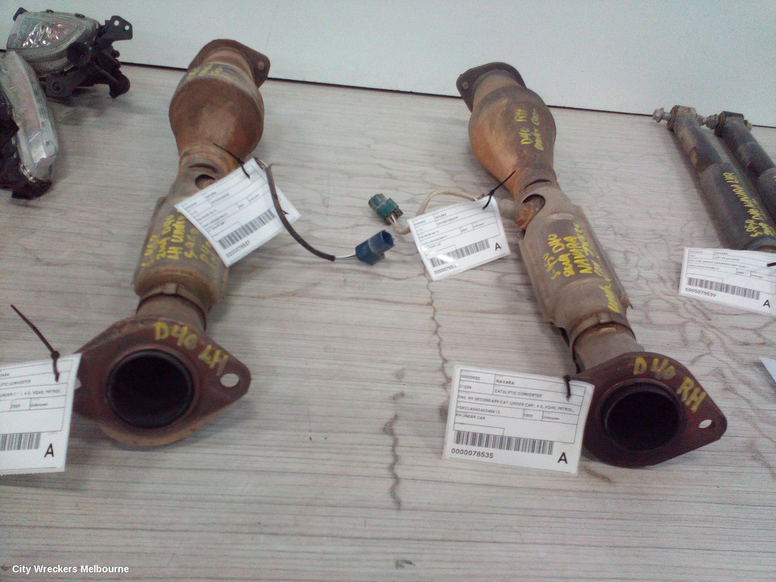 NISSAN NAVARA OXYGEN SENSOR, D40 09/2005 - 08/2015