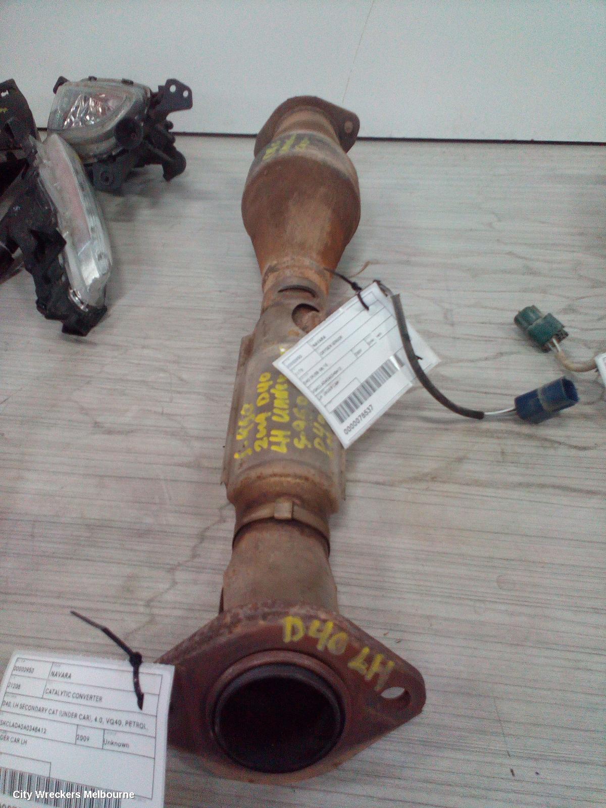 NISSAN NAVARA OXYGEN SENSOR, D40 09/2005 - 08/2015
