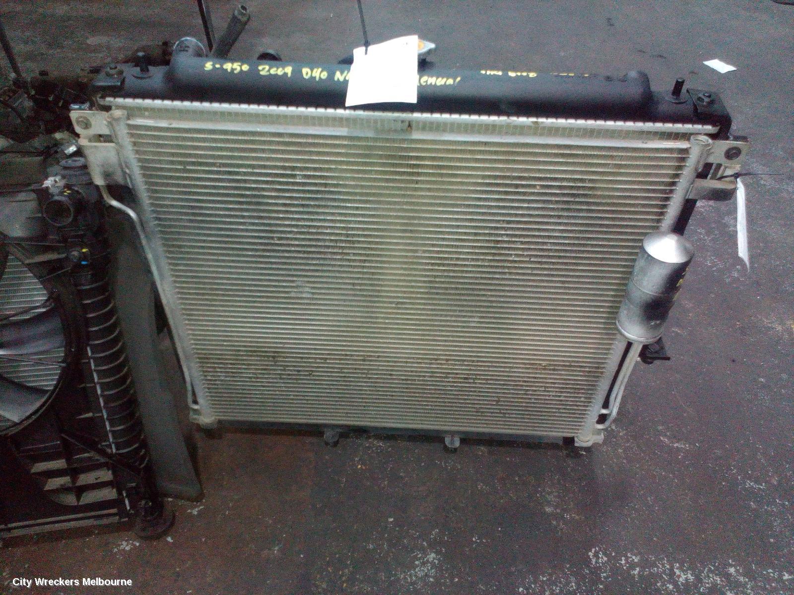 NISSAN NAVARA RADIATOR, D40, 4.0, VQ40, PETROL, 09/2005 - 12/2011