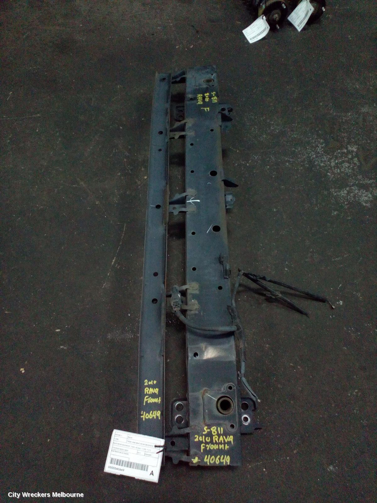 TOYOTA RAV4 F/BAR REINFORC/BRACK, MAIN REINFORCEMENT, 2WD, ACA33, 11/2005 - 11/2012