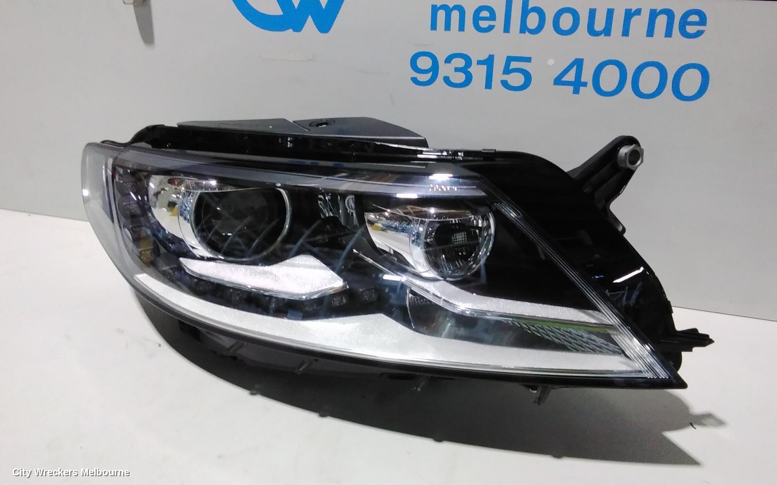 VOLKSWAGEN PASSAT RIGHT HEADLAMP, 3CC, SEDAN, XENON TYPE. 03/2012 - 12/2016