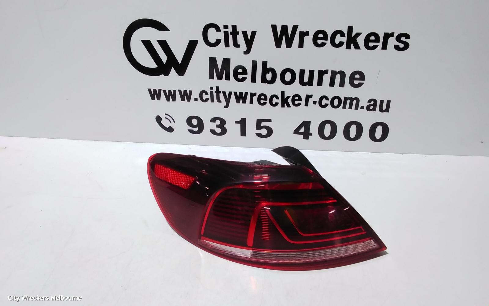 VOLKSWAGEN PASSAT LEFT TAILLIGHT, 3CC, SEDAN, LED TYPE, 03/2012 - 12/2016