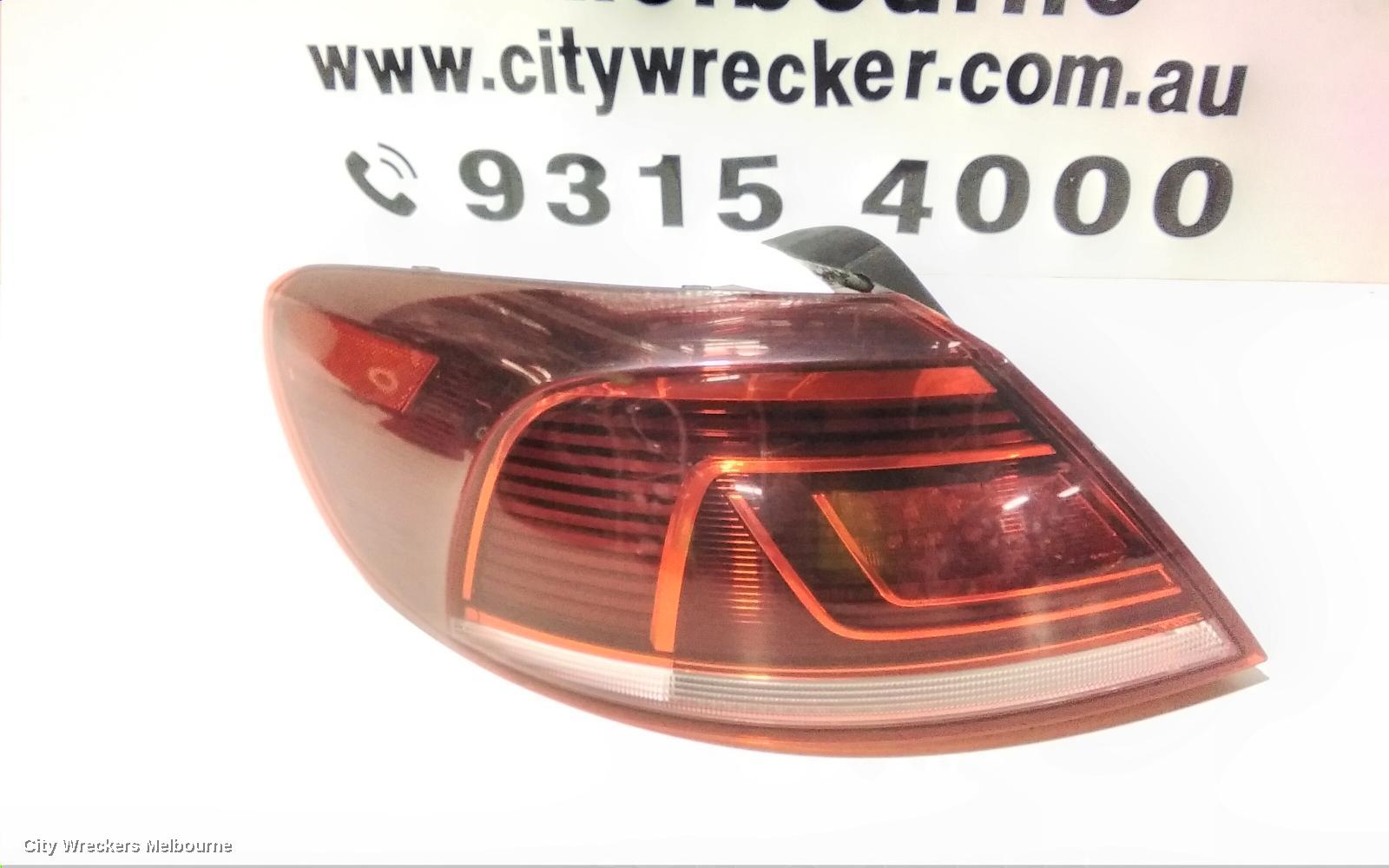 VOLKSWAGEN PASSAT LEFT TAILLIGHT, 3CC, SEDAN, LED TYPE, 03/2012 - 12/2016