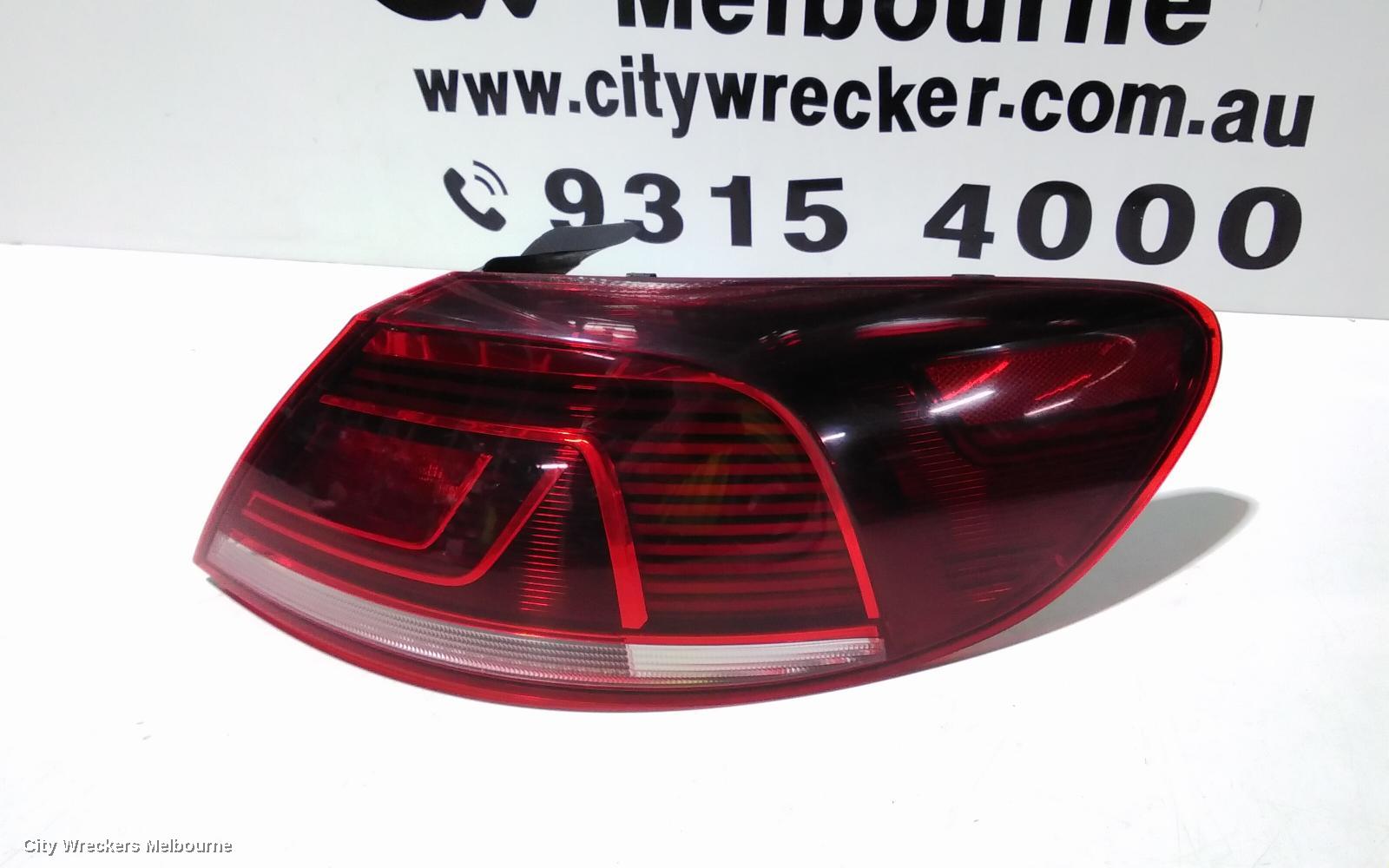 VOLKSWAGEN PASSAT RIGHT TAILLIGHT, 3CC, SEDAN, LED TYPE, 03/2012 - 12/2016