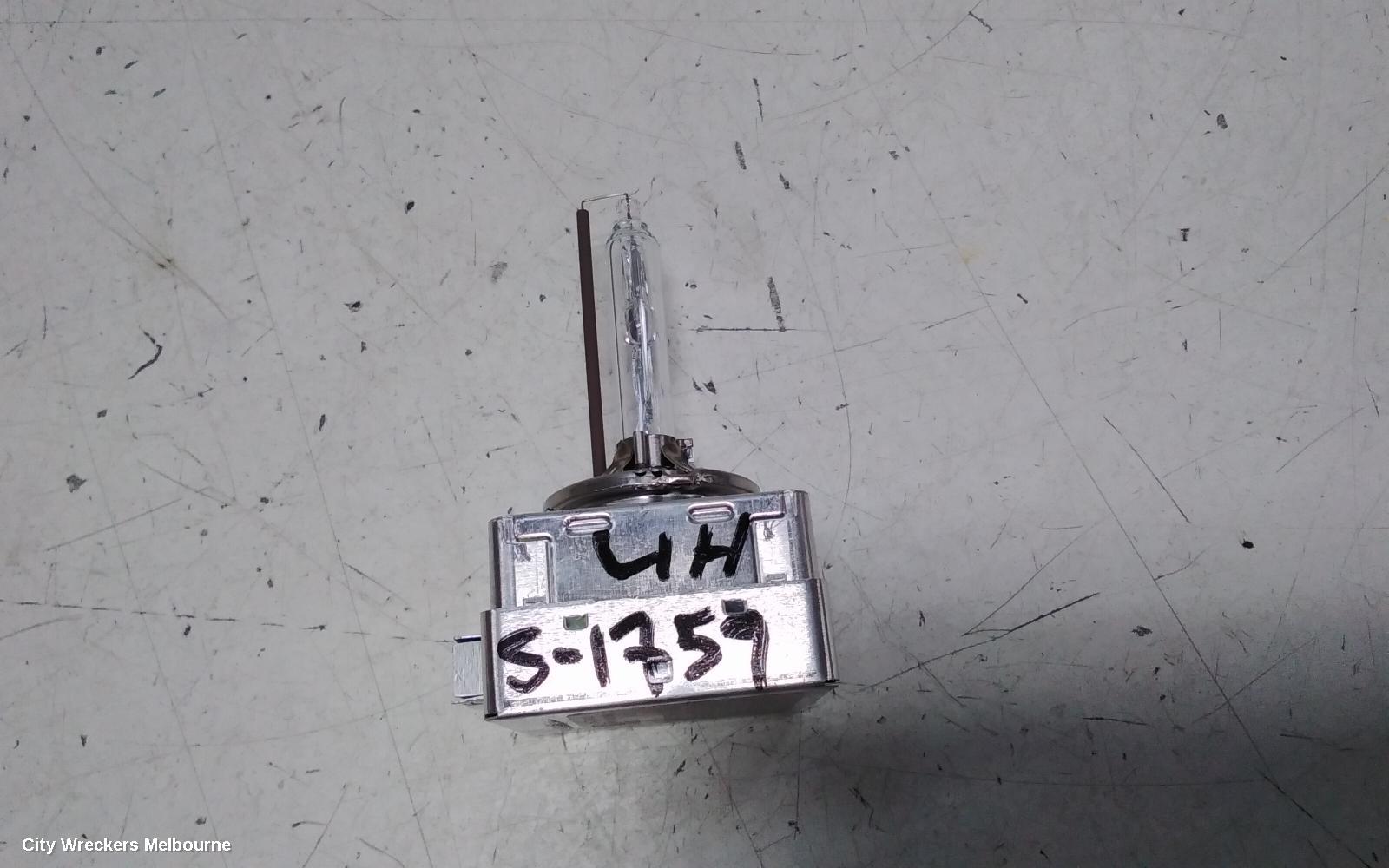PEUGEOT 508 LEFT HEADLAMP, W2, XENON TYPE, 07/2011 - 03/2015