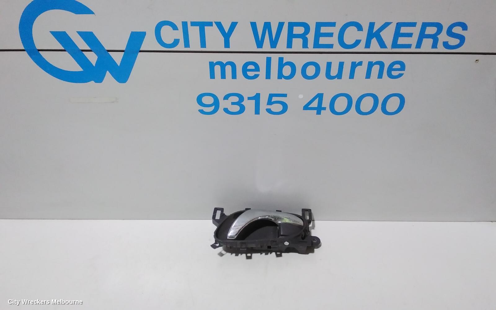 NISSAN PULSAR DOOR HANDLE, INNER, LH FRONT, B17/C12, SEDAN/HATCH, 12/2012 - 12/2017