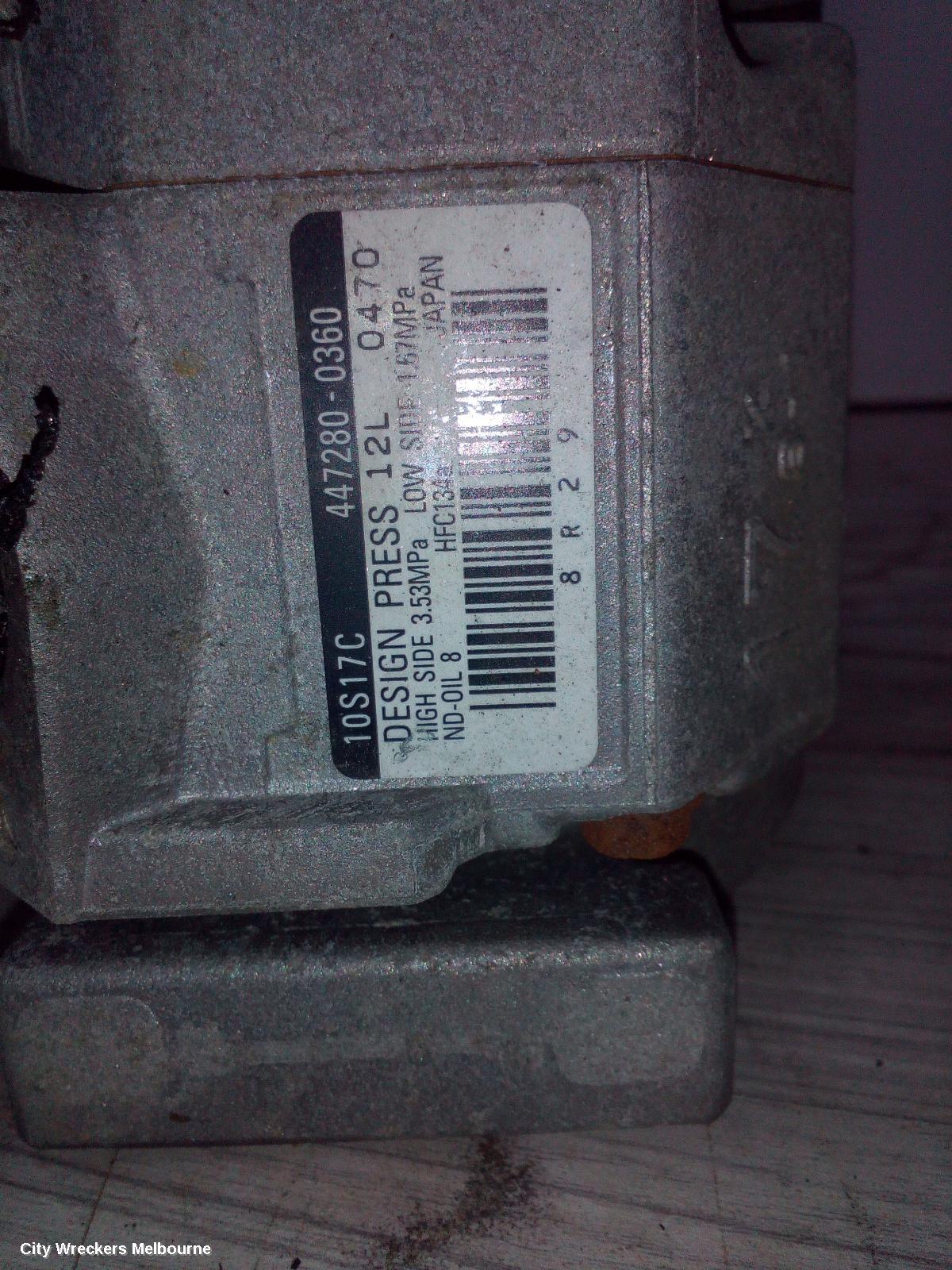 FORD FALCON A/C COMPRESSOR, FG-FGX, 4.0, PETROL (NOT LPI), 04/2008 - 12/2016