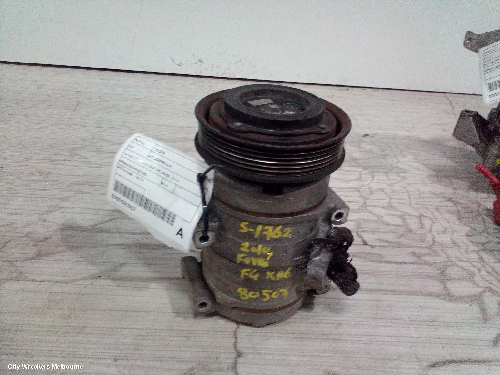FORD FALCON A/C COMPRESSOR, FG-FGX, 4.0, PETROL (NOT LPI), 04/2008 - 12/2016