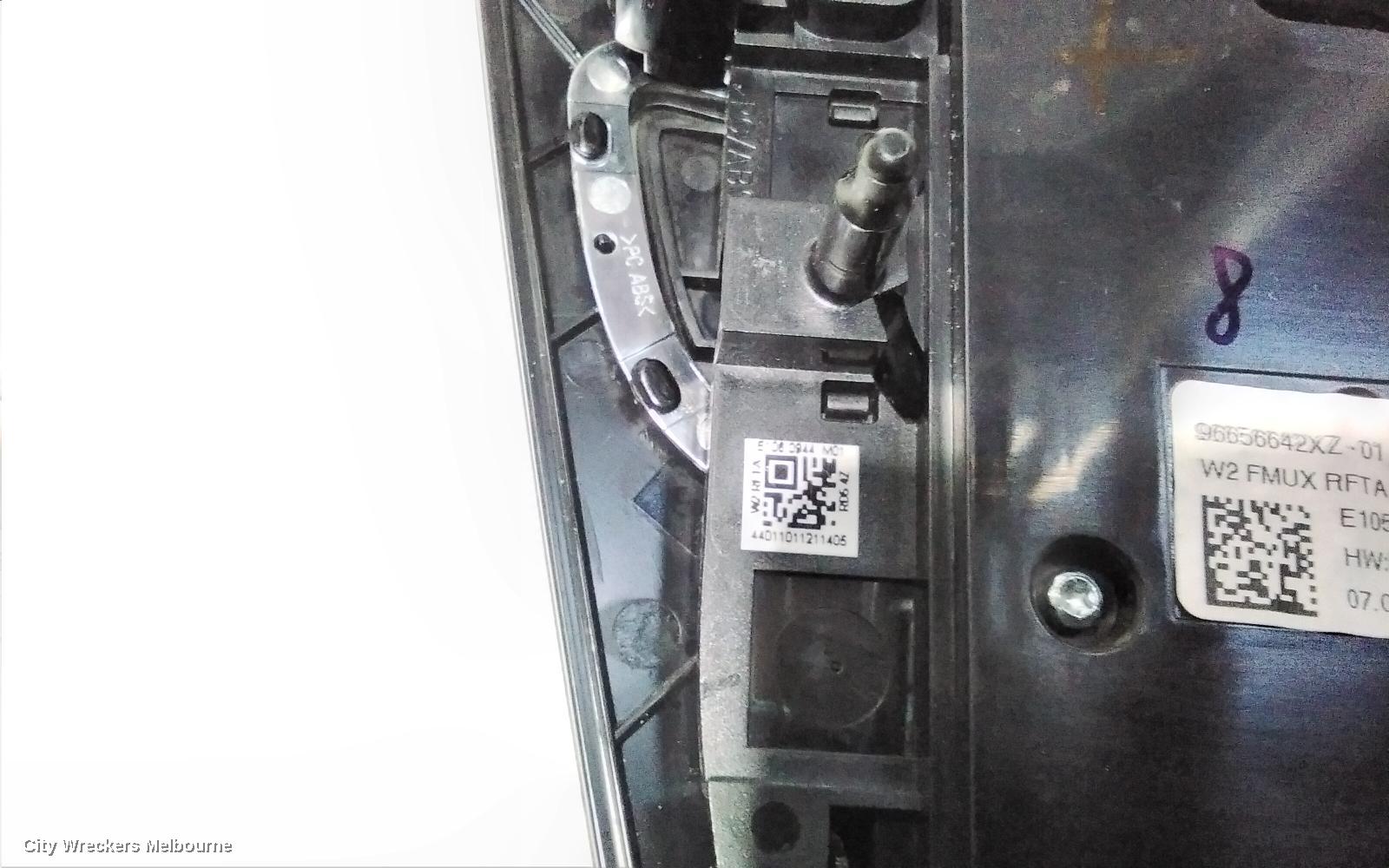 PEUGEOT 508 RADIO/CD/DVD/SAT/TV, DISPLAY UNIT, NON SAT NAV TYPE, 07/2011 - 12/2014