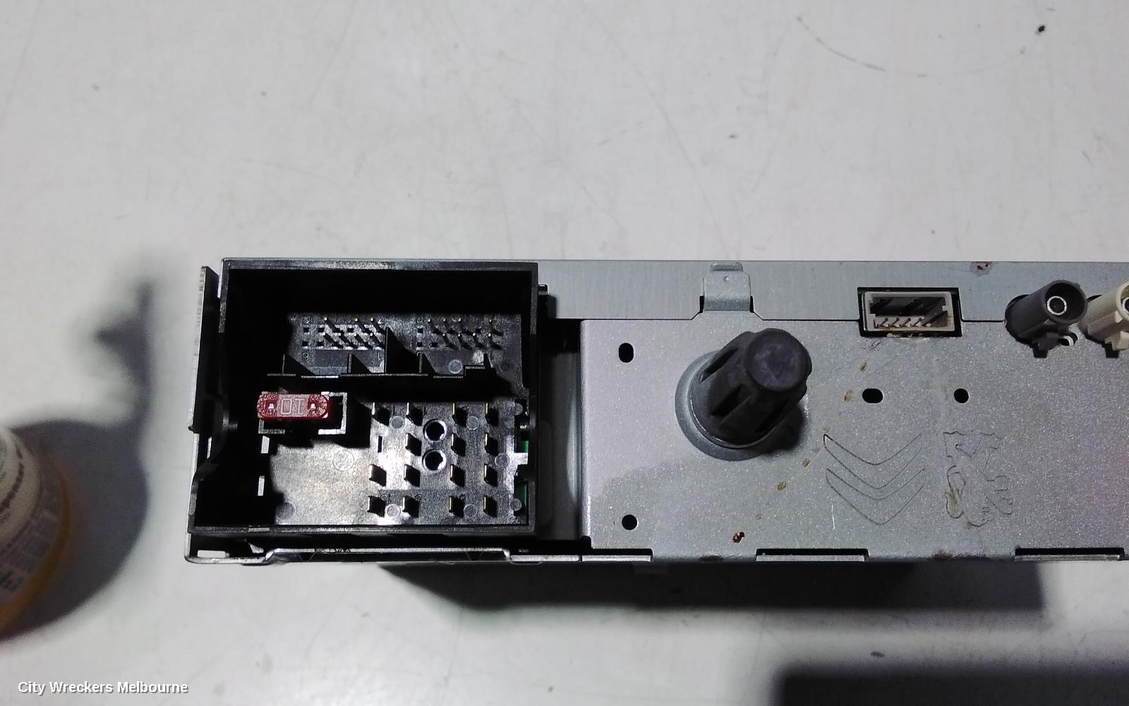 PEUGEOT 508 RADIO/CD/DVD/SAT/TV, DISPLAY UNIT, NON SAT NAV TYPE, 07/2011 - 12/2014
