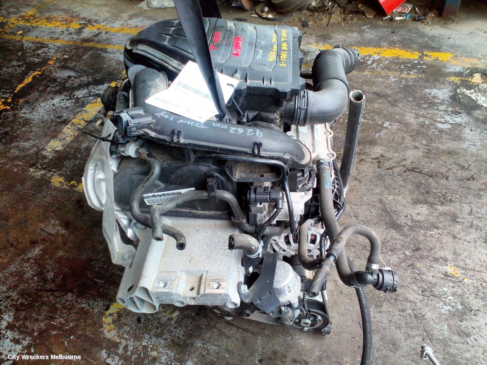 VOLKSWAGEN T-CROSS ENGINE, PETROL, 1.0, TURBO, DKJA CODE, C1, 01/2020 - 03/2024