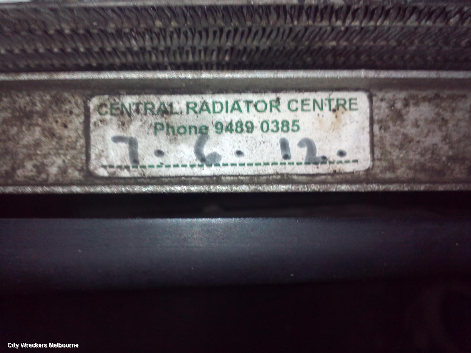 MAZDA 3 RADIATOR, MANUAL, PETROL, BK, 10/2003 - 04/2009