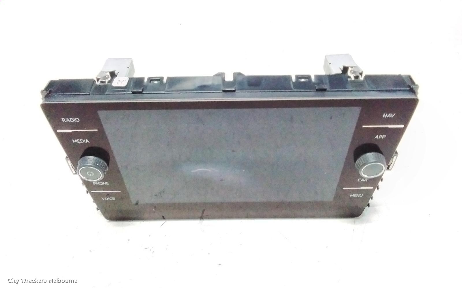 VOLKSWAGEN T-CROSS RADIO/CD/DVD/SAT/TV, DISPLAY UNIT, 8IN TOUCHSCREEN, W/ SAT NAV TYPE, C1, 01/2020 ONWARDS