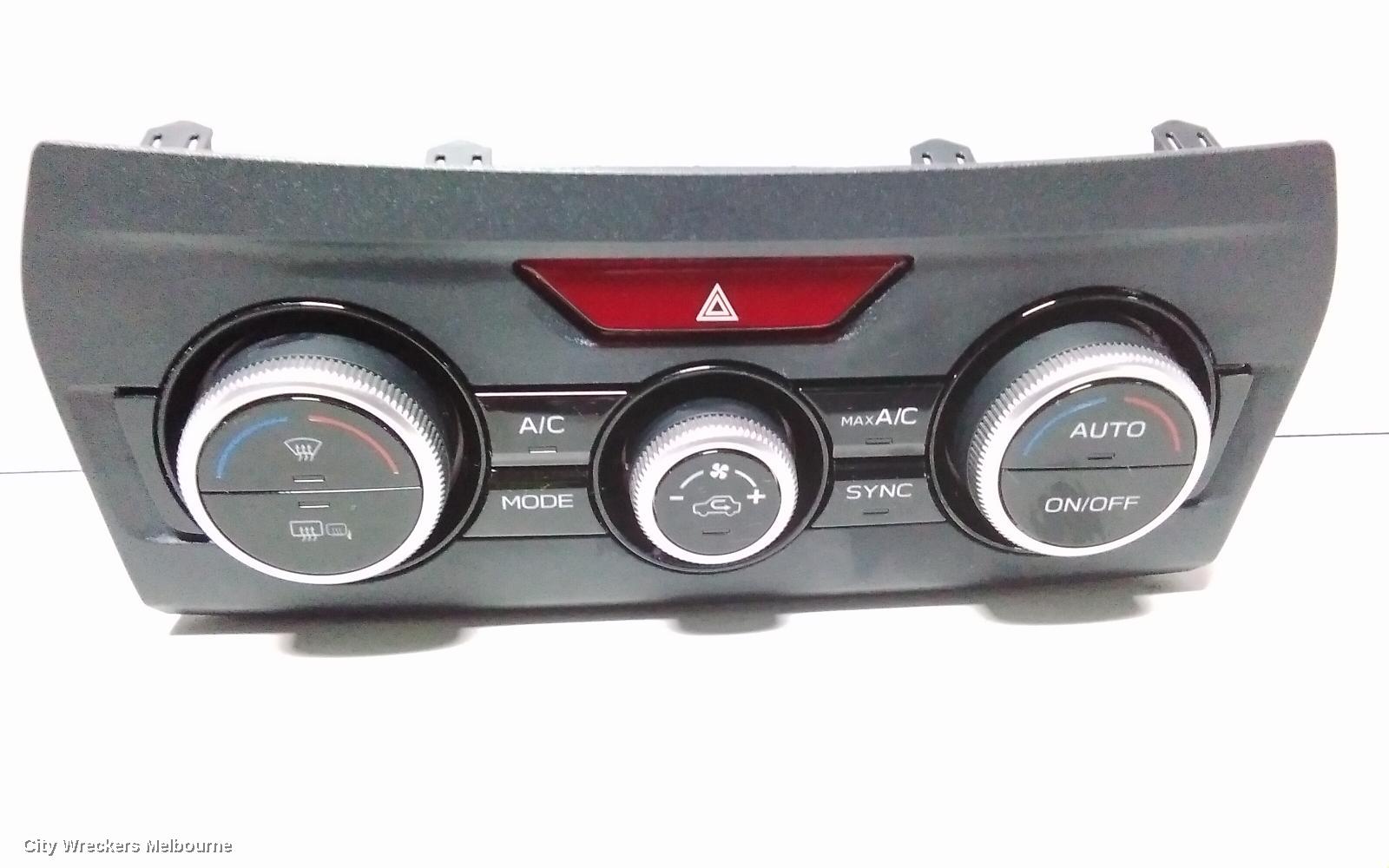 SUBARU XV HEATER/AC CONTROLS, G5X, DUAL ZONE CLIMATE CONTROL TYPE, 03/2017 - 06/2023