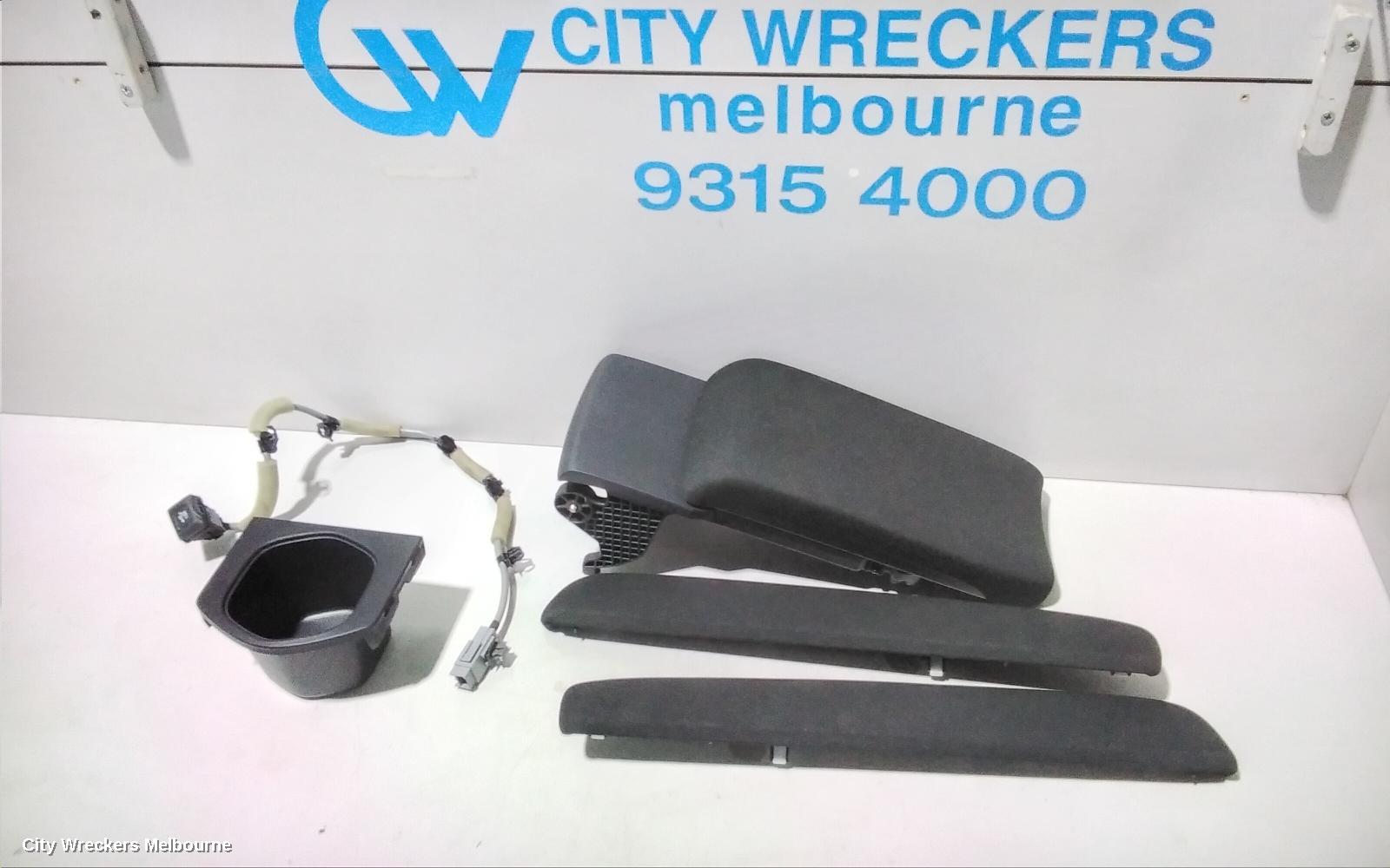 HONDA CIVIC CONSOLE, 10TH GEN, CONSOLE LID ONLY, LEATHER, NON RED STITCHING, 05/2016 - 08/2021