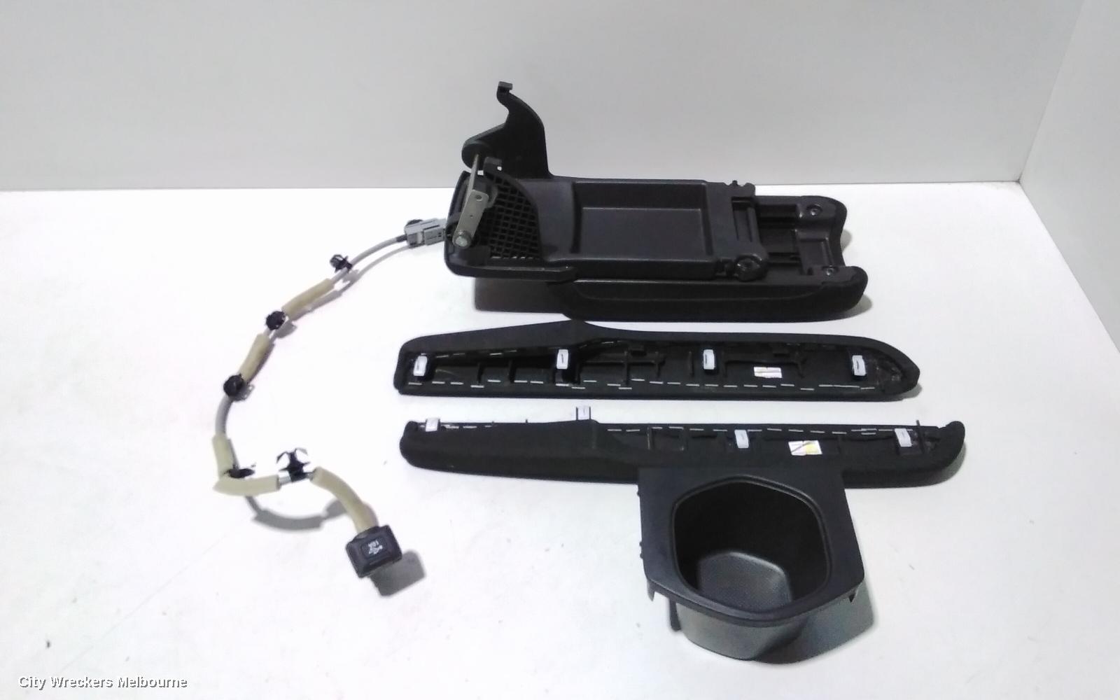 HONDA CIVIC CONSOLE, 10TH GEN, CONSOLE LID ONLY, LEATHER, NON RED STITCHING, 05/2016 - 08/2021