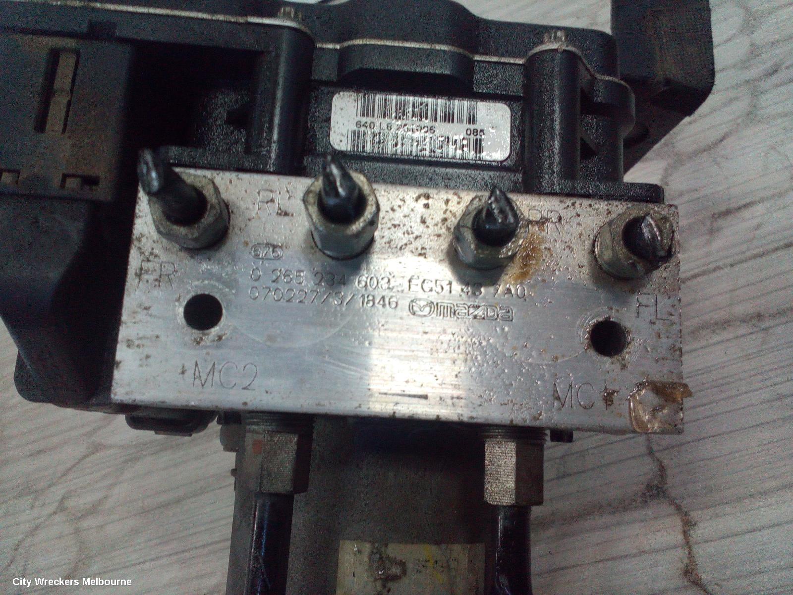 MAZDA CX7 ABS PUMP/MODULATOR, ER, 11/2006 - 02/2012
