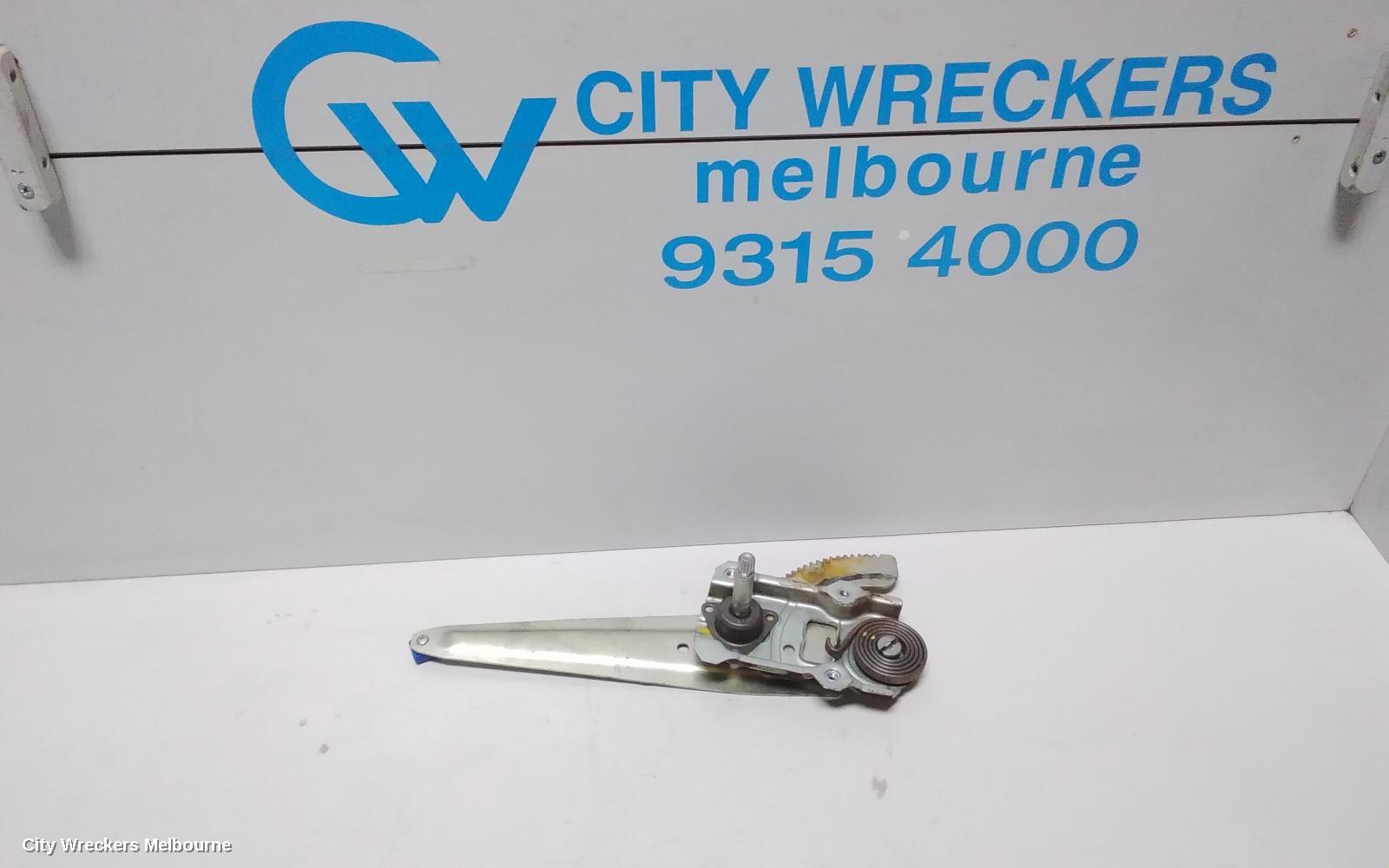 TOYOTA COROLLA RIGHT REAR WND REG/MOTOR, ZRE152/20153R, POWER, 03/2007 - 10/2013