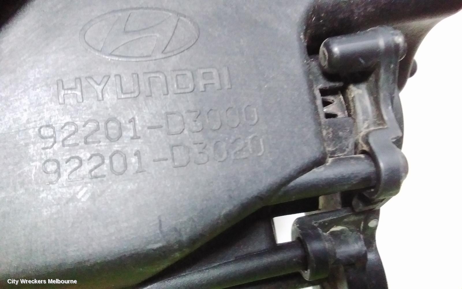 HYUNDAI TUCSON LEFT INDICATOR/FOG/SIDE, BUMPER FOGLAMP, TL, KOREAN BUILT (VIN KMHJ), 07/2015 - 06/2018