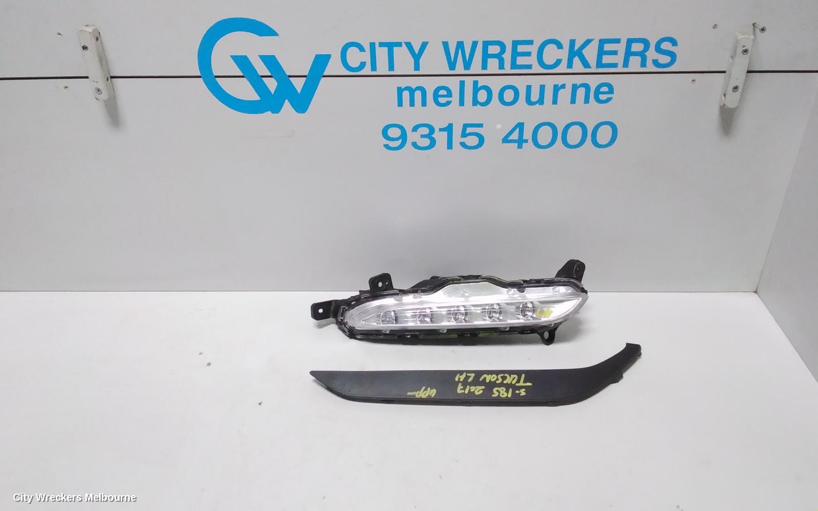 HYUNDAI TUCSON LEFT INDICATOR/FOG/SIDE, DAYTIME RUNNING LAMP, TL, KOREAN BUILT (VIN KMHJ), 07/2015 - 06/2018