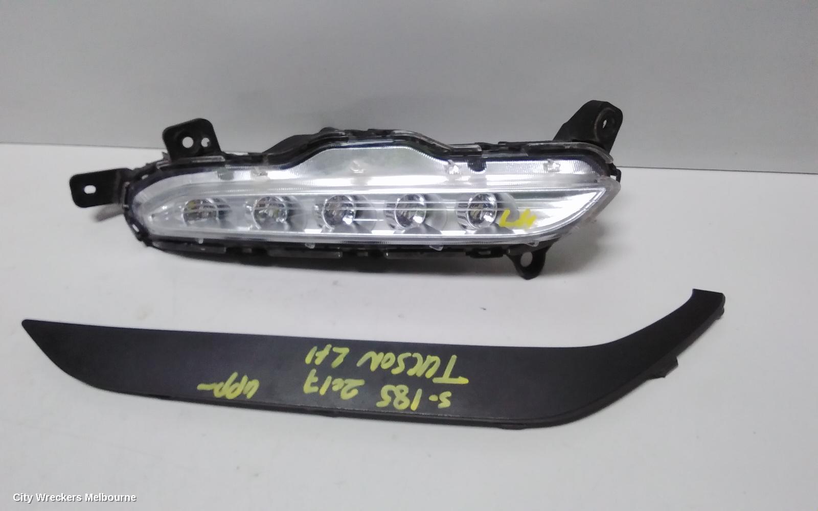 HYUNDAI TUCSON LEFT INDICATOR/FOG/SIDE, DAYTIME RUNNING LAMP, TL, KOREAN BUILT (VIN KMHJ), 07/2015 - 06/2018