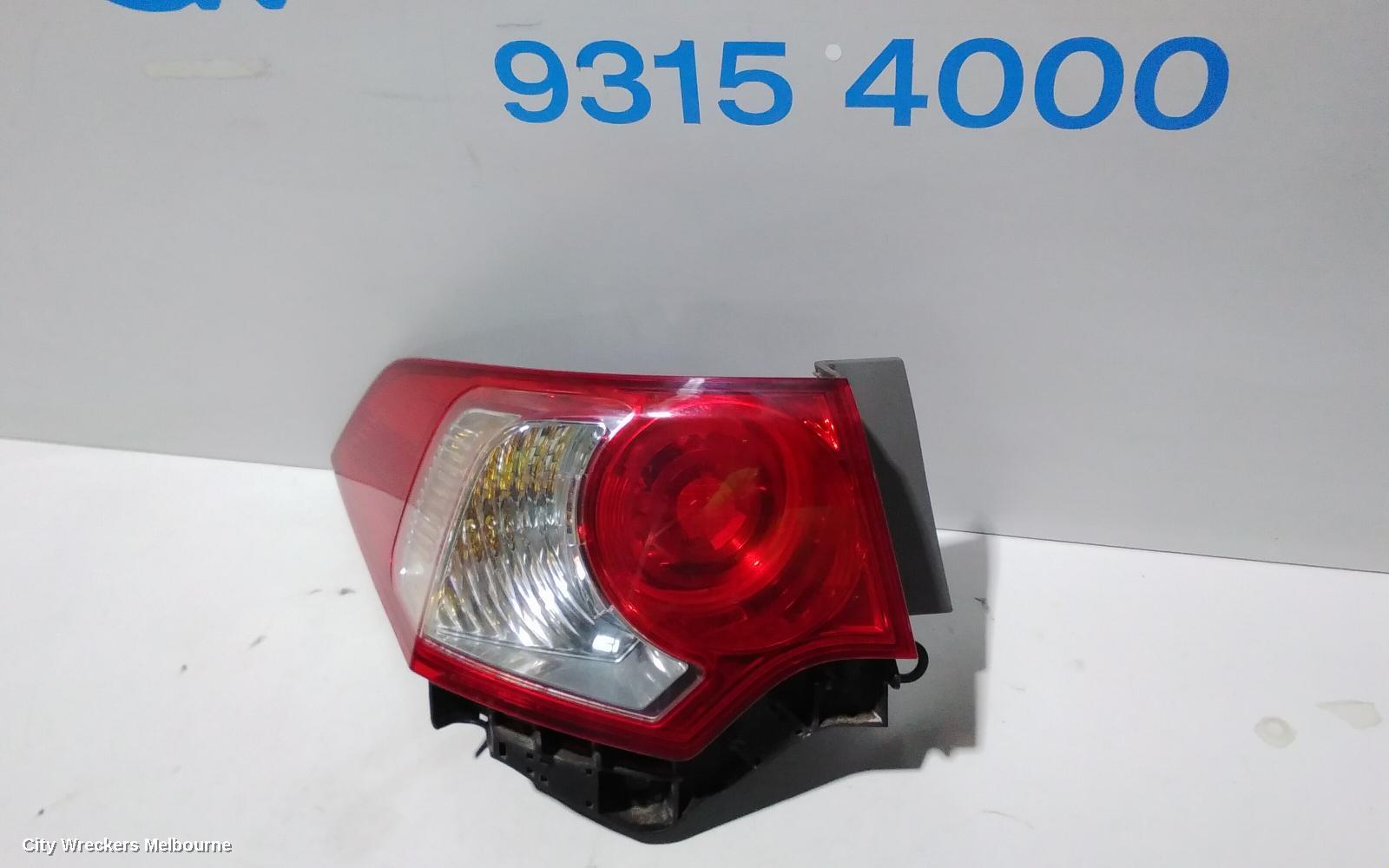HONDA ACCORD LEFT TAILLIGHT, 8TH GEN, EURO (VIN JHMCU), SEDAN, 06/2008 - 06/2011