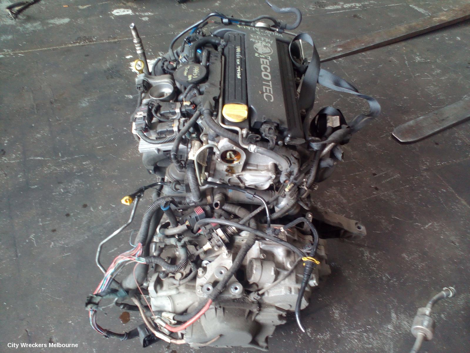 HOLDEN ASTRA ENGINE, AH, PETROL, 2.2, Z22YH, 09/2006 - 08/2009