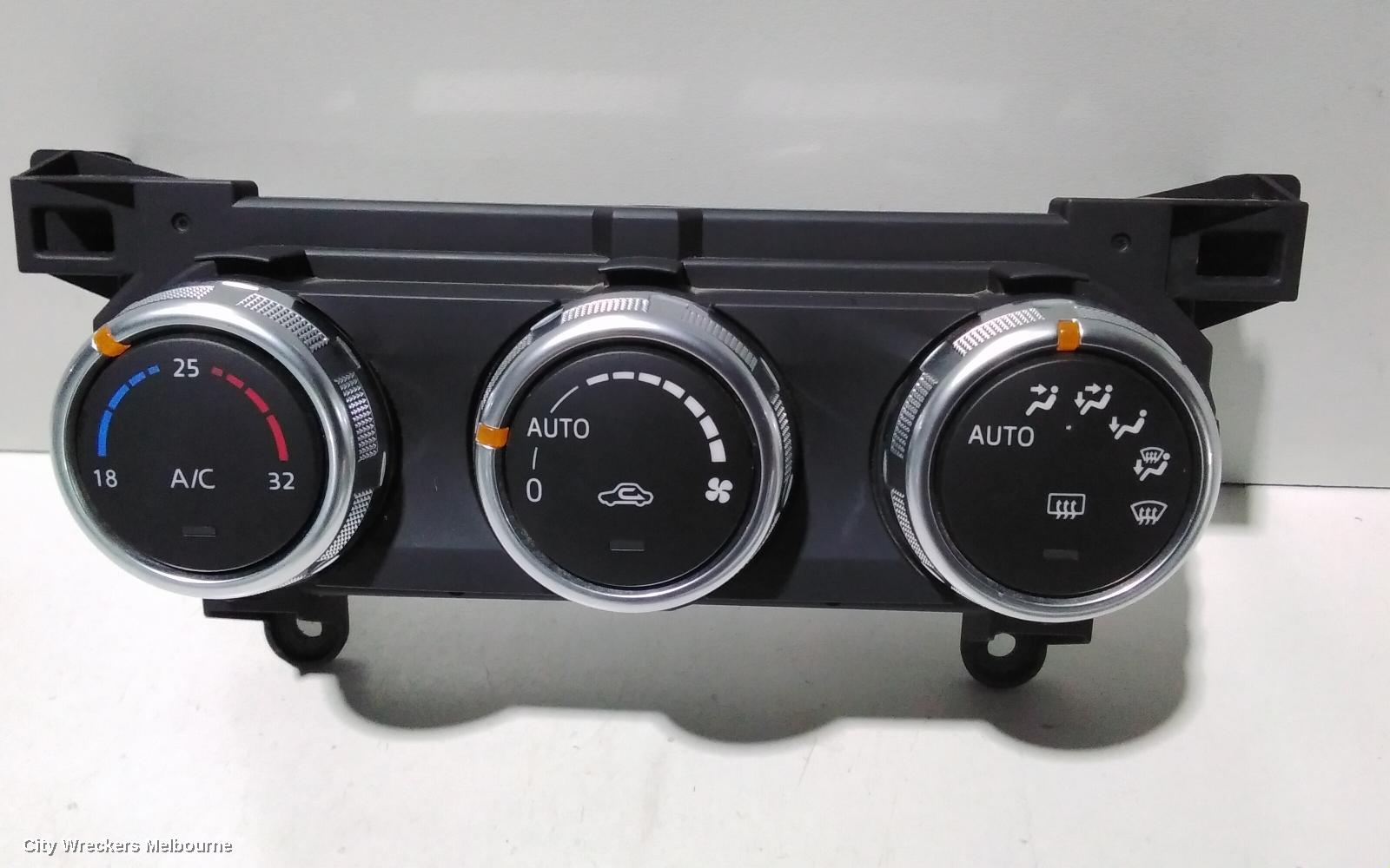 MAZDA CX3 HEATER/AC CONTROLS, DK, CLIMATE CONTROL TYPE, 03/2015 ONWARDS