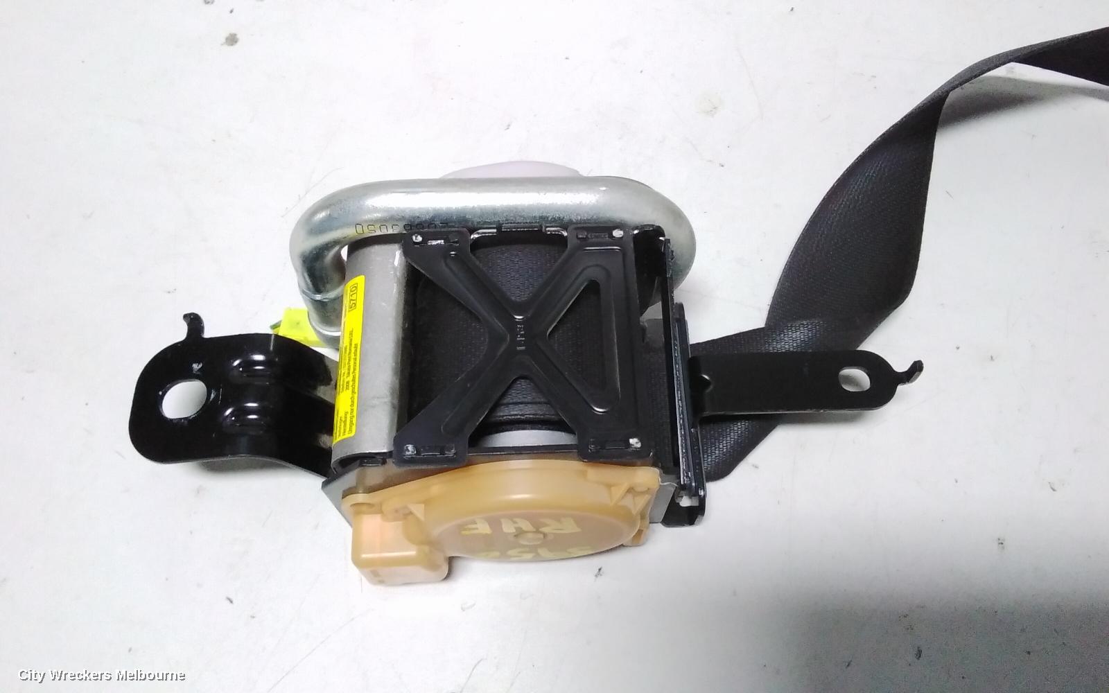 NISSAN NAVARA SEATBELT/STALK, D22, RH FRONT, SEAT BELT ONLY, NON AIRBAG TYPE, 04/1997 - 08/2015