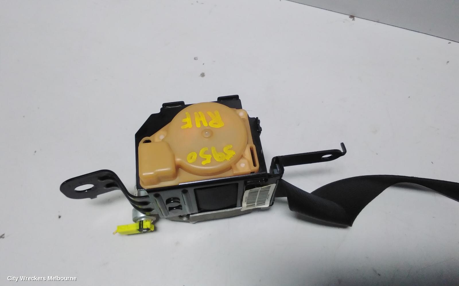 NISSAN NAVARA SEATBELT/STALK, D22, RH FRONT, SEAT BELT ONLY, NON AIRBAG TYPE, 04/1997 - 08/2015