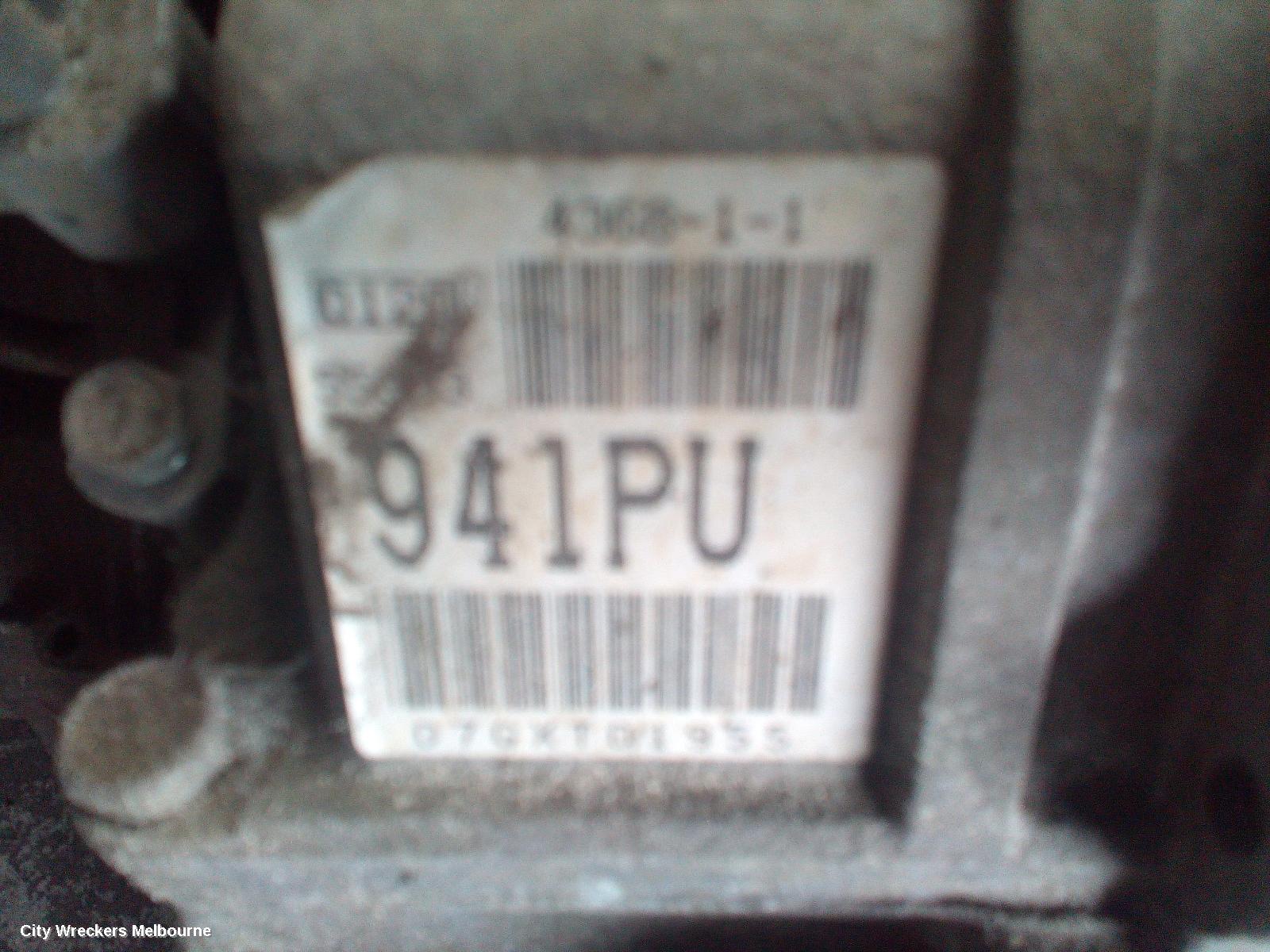 HOLDEN ASTRA TRANS/GEARBOX, AH, AUTO, PETROL, 1.8, Z18XER, 10/2004 - 08/2009