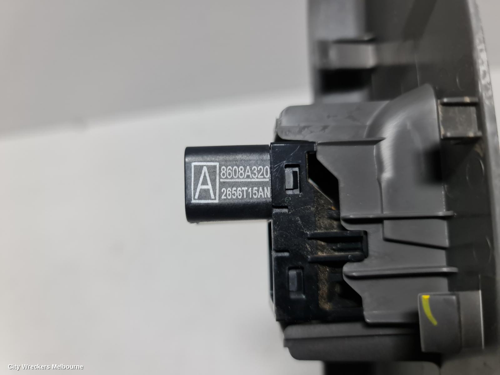 MITSUBISHI TRITON PWR DR WIND SWITCH, LH FRONT/LH REAR/RH REAR MQ-MR, 04/2015 ONWARDS