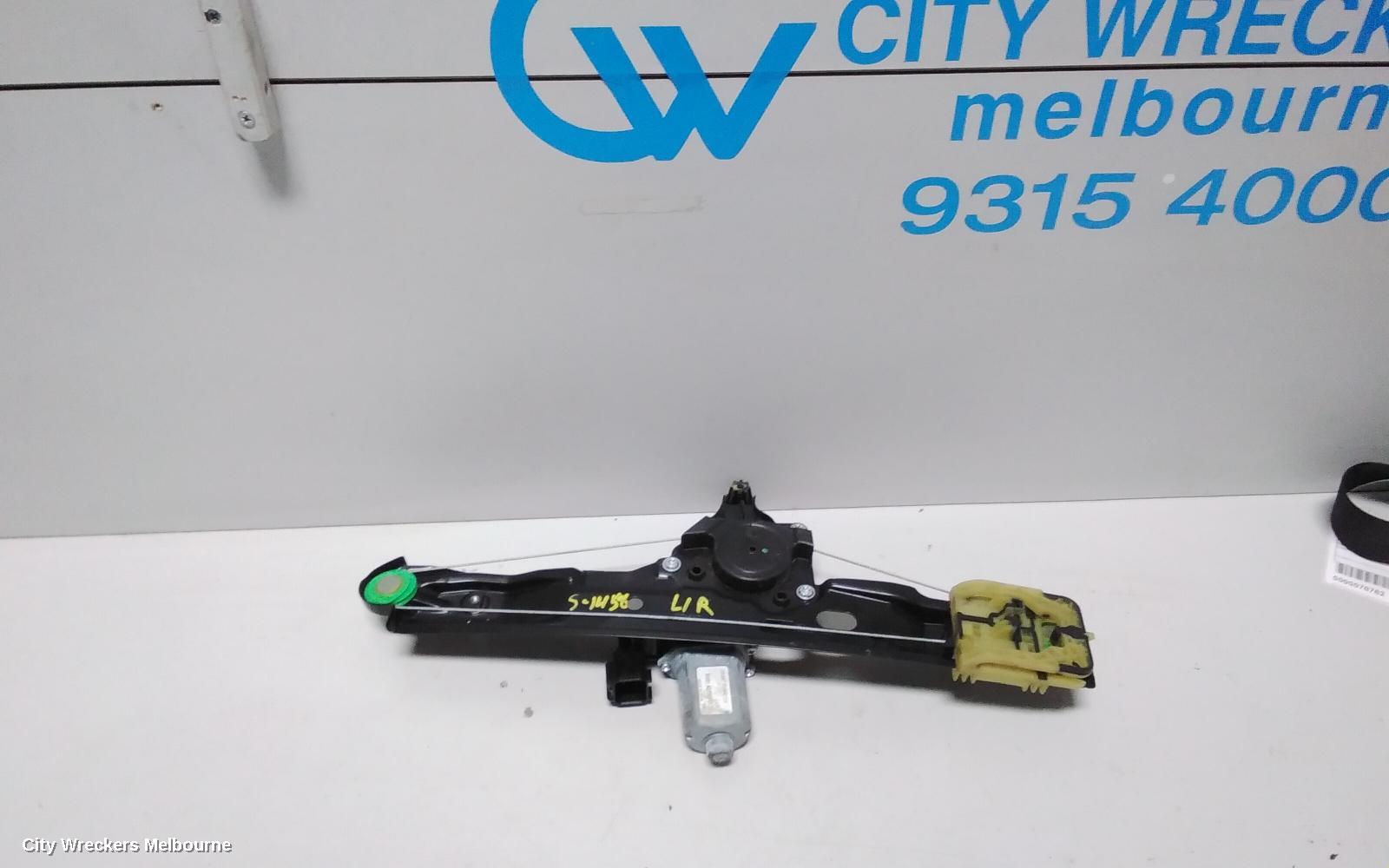 FORD FOCUS LEFT REAR WND REG/MOTOR, LW, VIN MPB, 06/2012 - 08/2015
