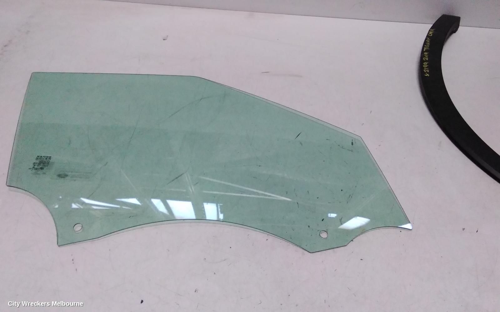 LAND ROVER RANGEROVER EVOQUE RIGHT FRONT DOOR WINDOW, L538, 11/2011 - 01/2019