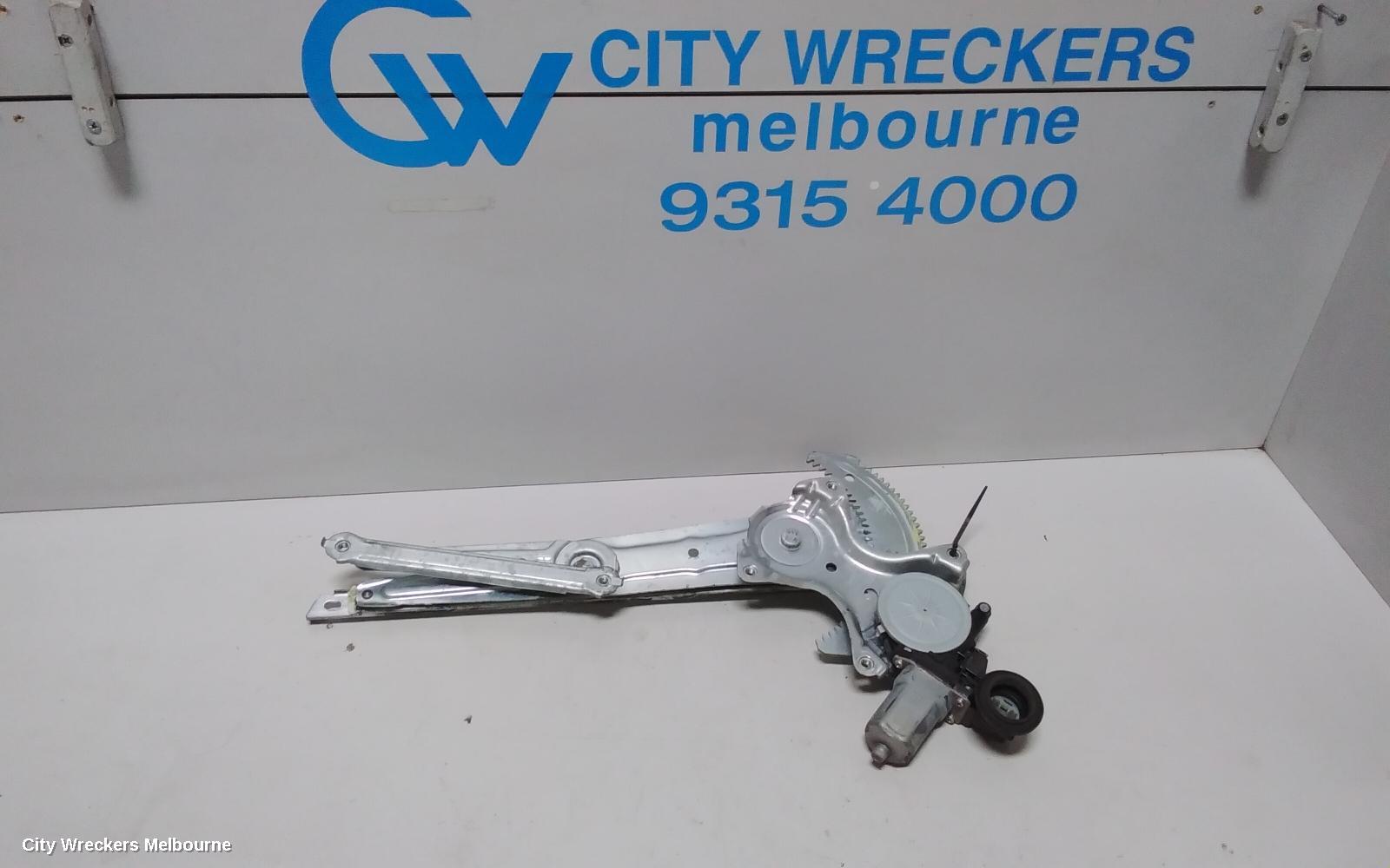 TOYOTA KLUGER RIGHT REAR WND REG/MOTOR, XU50 SERIES, 03/2014 - 02/2021