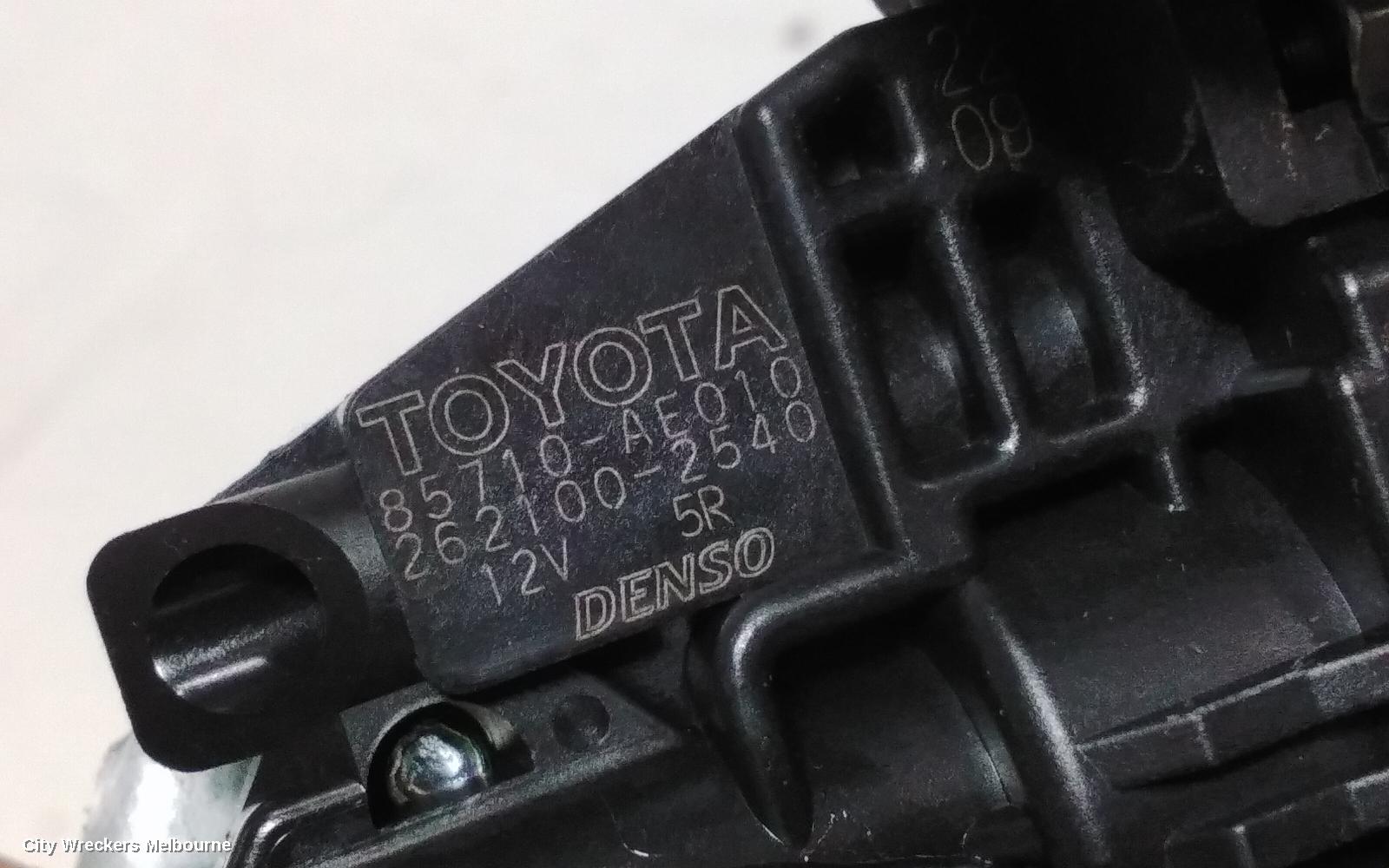 TOYOTA KLUGER RIGHT REAR WND REG/MOTOR, XU50 SERIES, 03/2014 - 02/2021