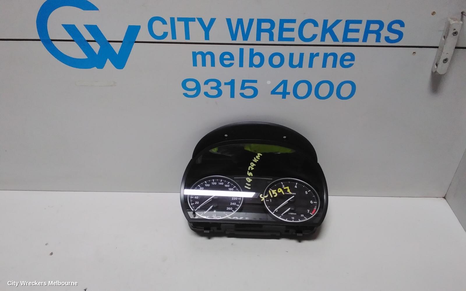 BMW 3 SERIES INSTRUMENT CLUSTER, INSTRUMENT CLUSTER, E90, PETROL, 2.0, 03/2005 - 01/2012