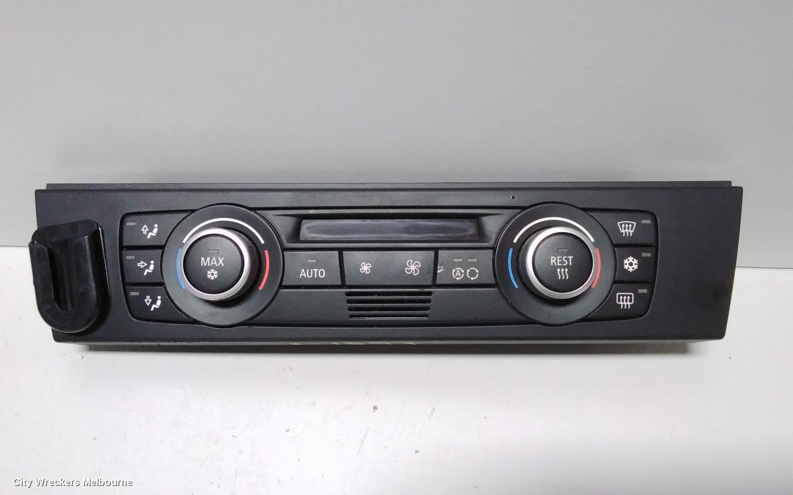 BMW 3 SERIES HEATER/AC CONTROLS, E90/E91/E92/E93, 03/2005 - 09/2009