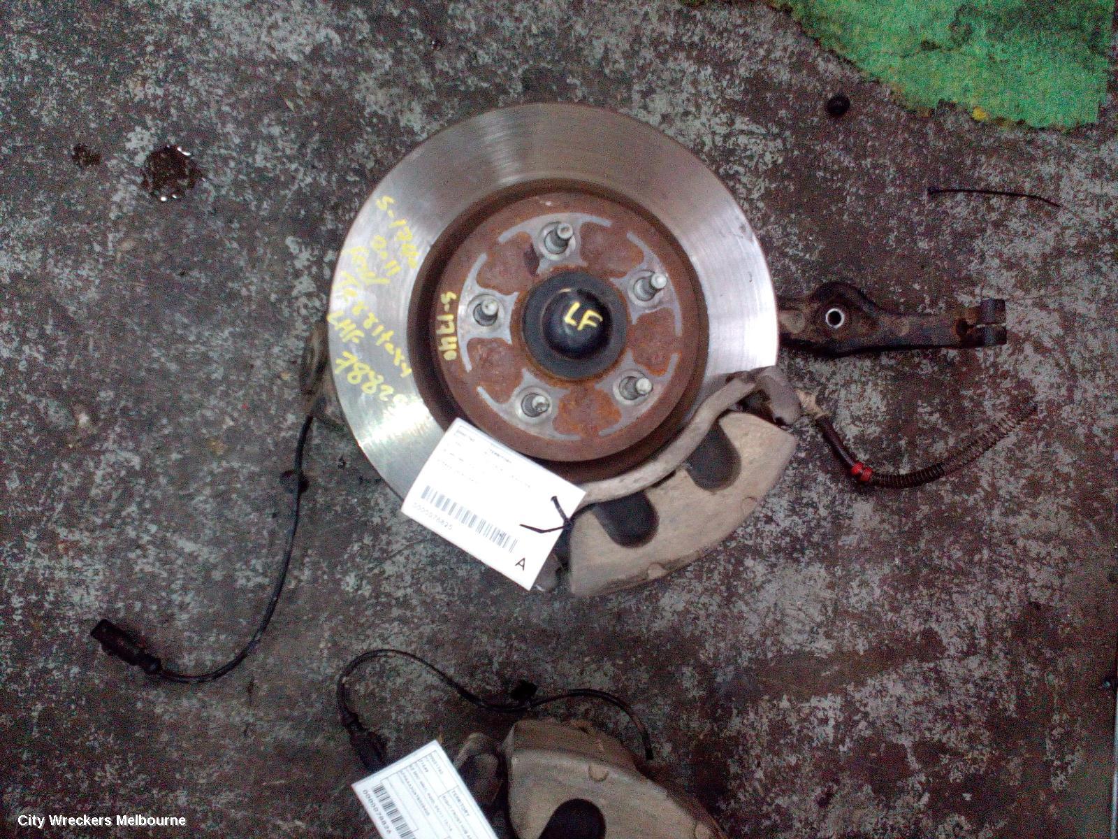 FORD TERRITORY LEFT FRONT HUB ASSEMBLY, SZ MKI-MKII, RWD, 04/2011 - 12/2016