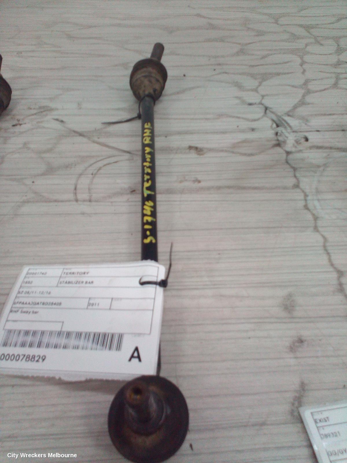 FORD TERRITORY STABILISER BAR, SZ, 03/2011 - 12/2016
