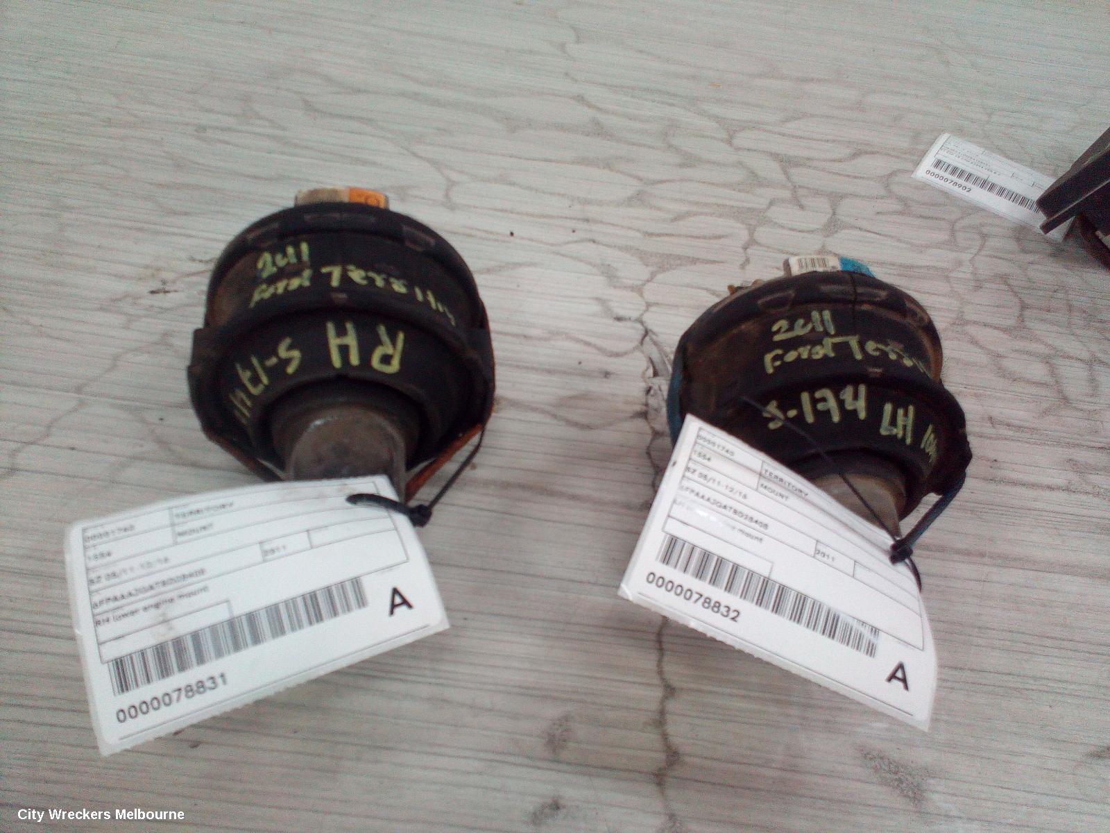 FORD TERRITORY MOUNT, SZ, 03/2011 - 12/2016