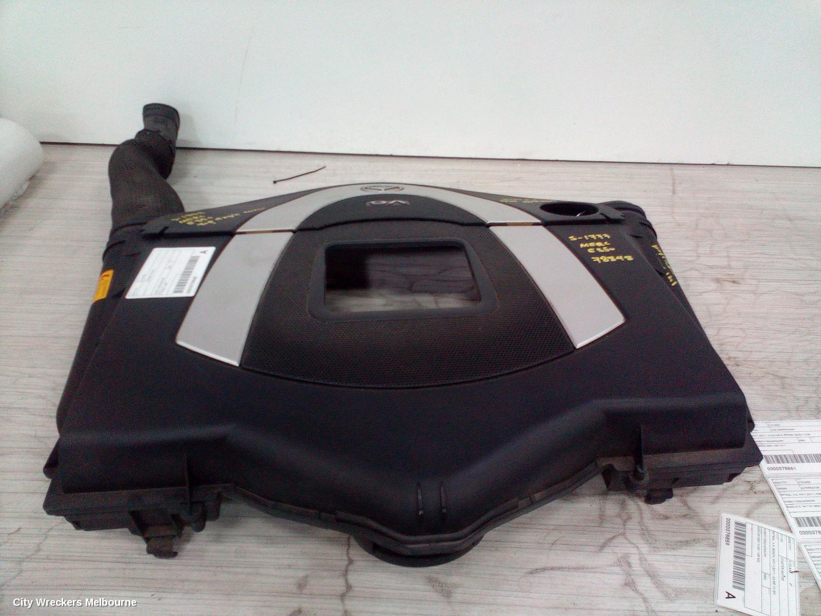 MERCEDES E CLASS ENGINE COVER, PETROL, 5.5, S/CHARGED, W211/S211, E55 AMG, 113.990 CODE, 08/2002 - 08/2006