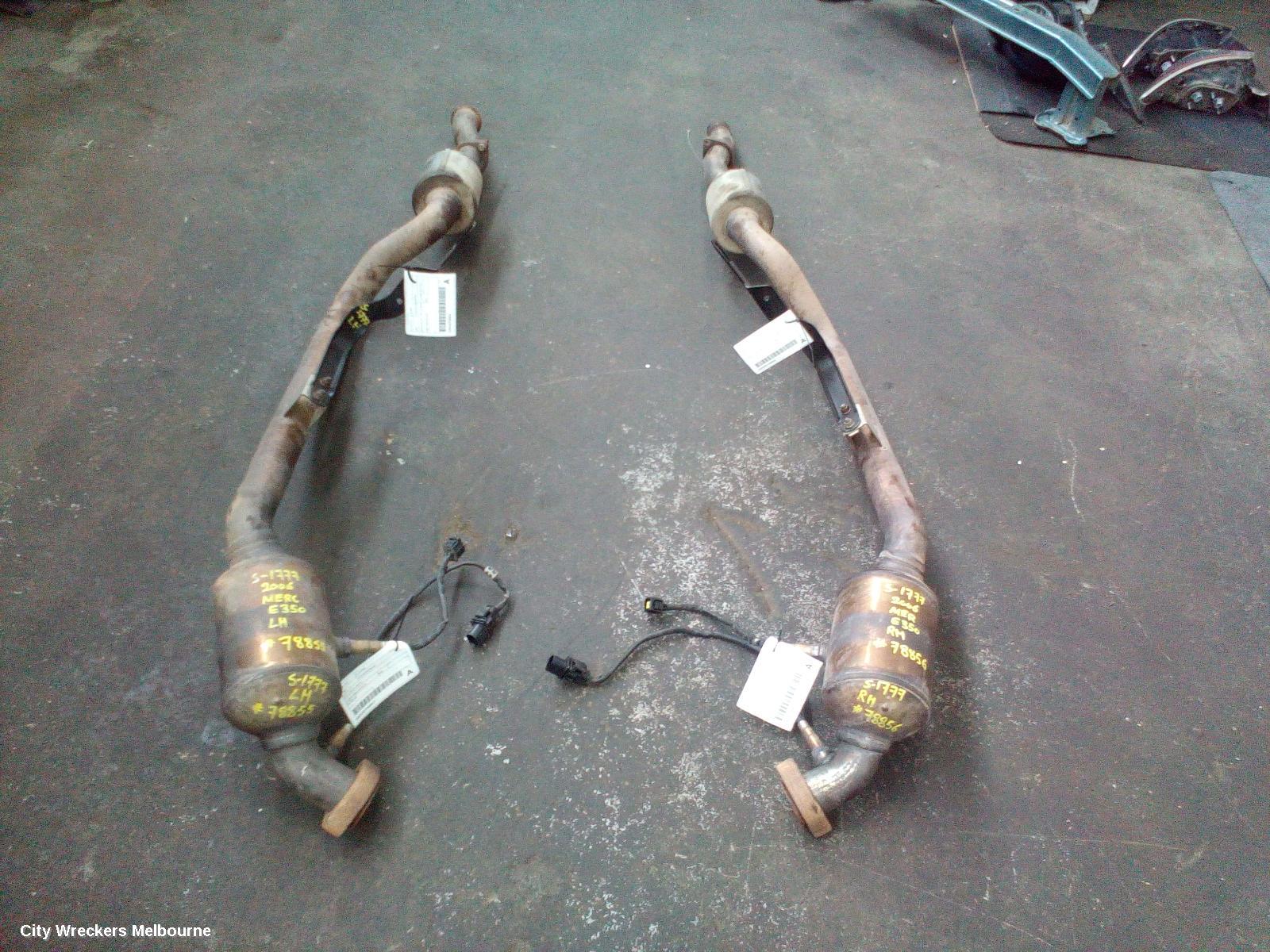 MERCEDES E CLASS CATALYTIC CONVERTER, UNDER CAR-CAT TYPE, 3.5, PETROL, LH SIDE, W211/S211, 03/2005 - 12/2009