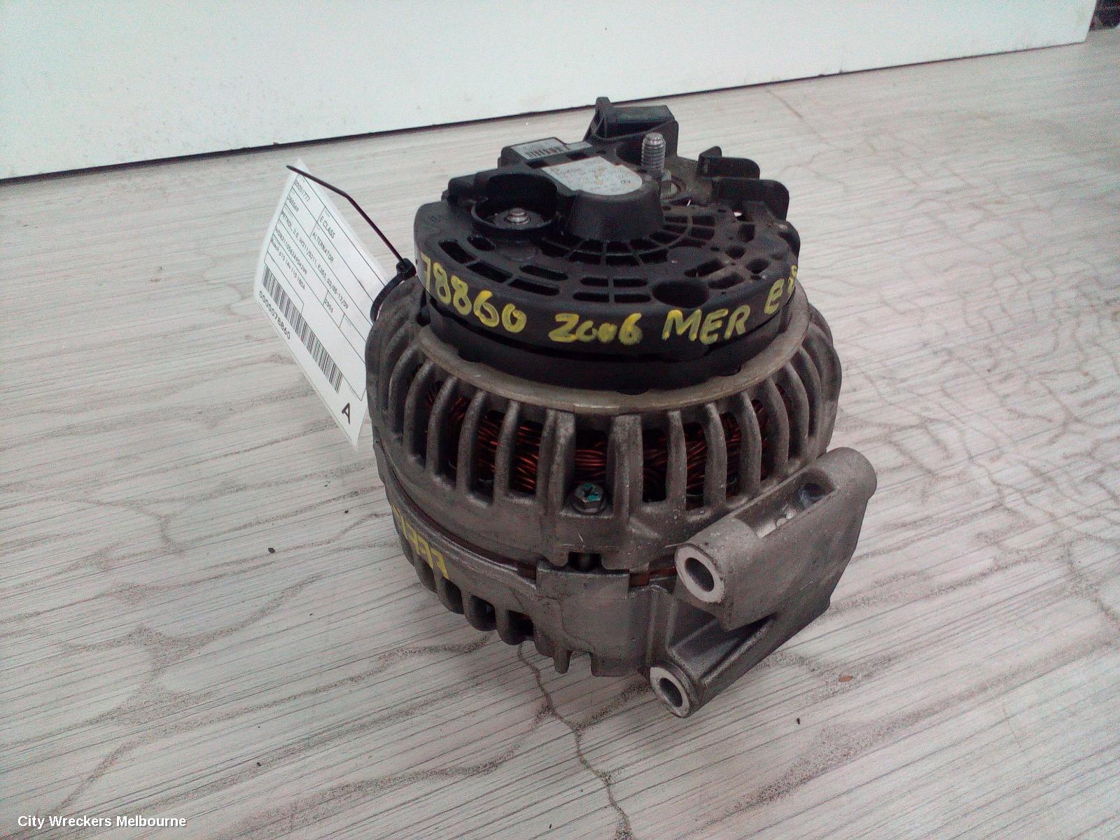 MERCEDES E CLASS ALTERNATOR, PETROL, 3.5, W211/S211, E350, 03/2005 - 12/2009