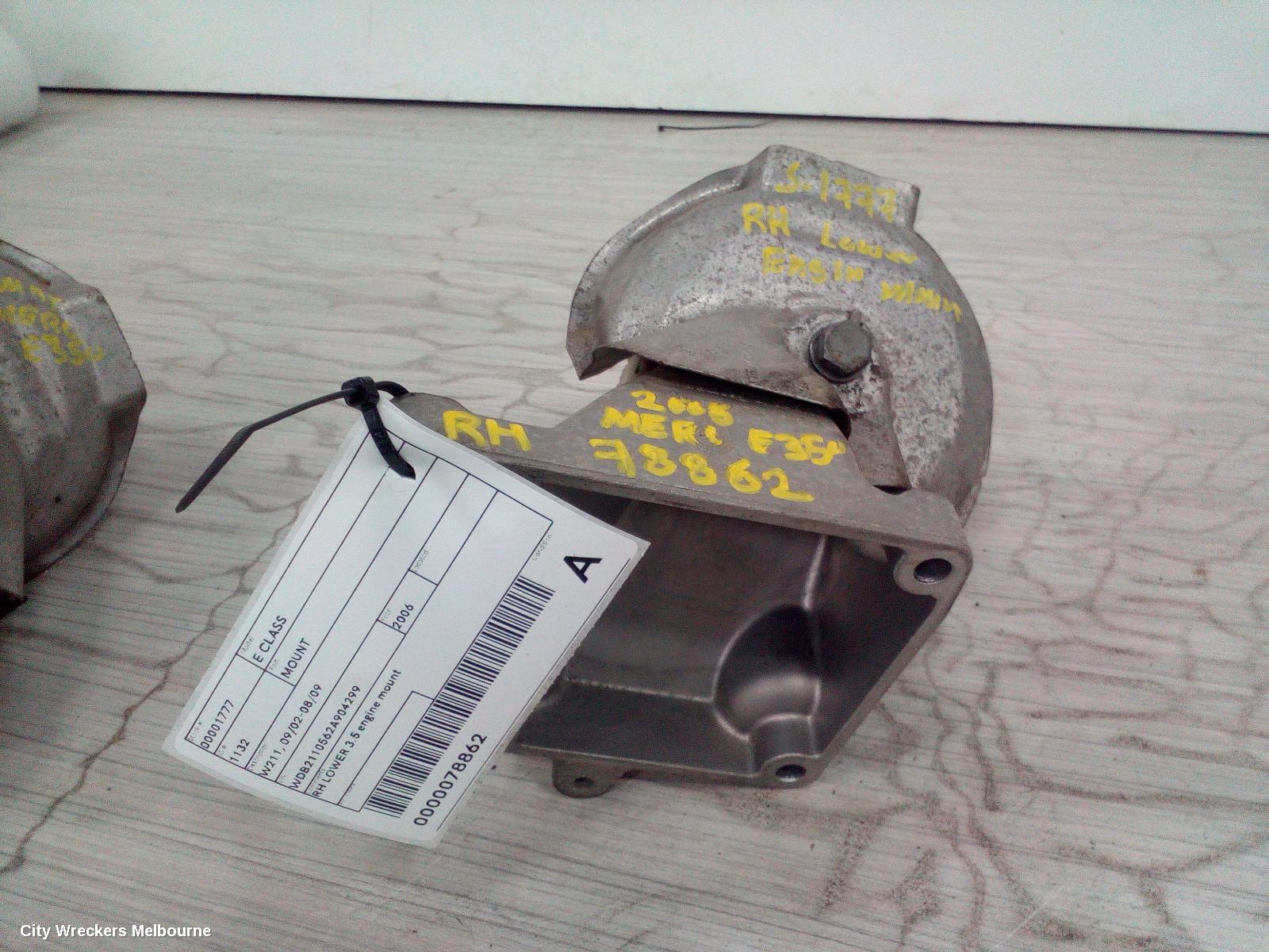 MERCEDES E CLASS MOUNT, W211, 09/2002 - 06/2009