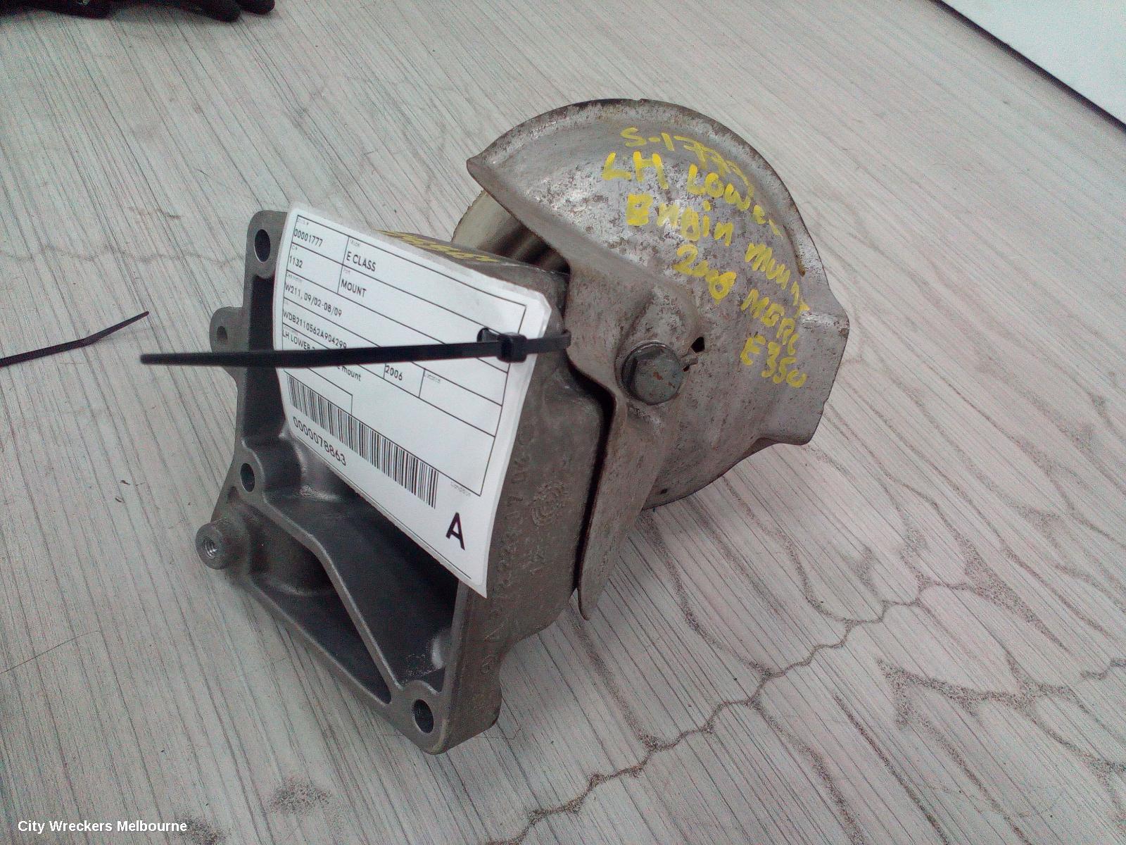 MERCEDES E CLASS MOUNT, W211, 09/2002 - 06/2009