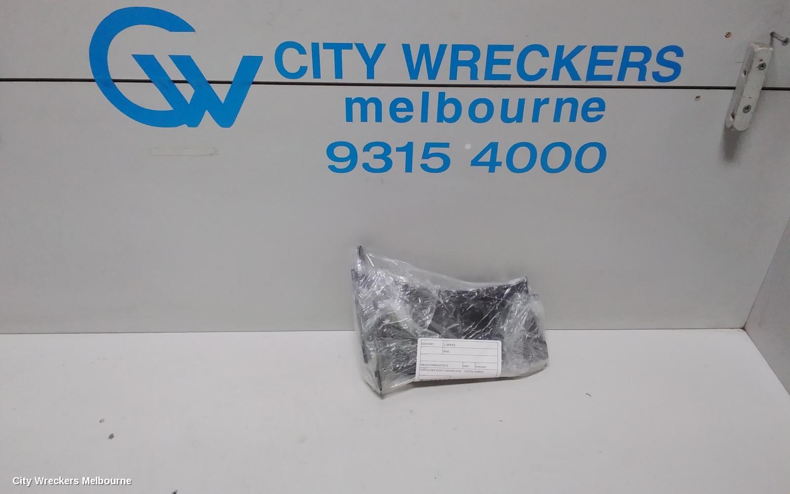 BMW 3 SERIES, E90, 03/2005 - 12/2013, CUPHOLDER RIGHT (DRIVER SIDE) - TESTED WORKS: 78866