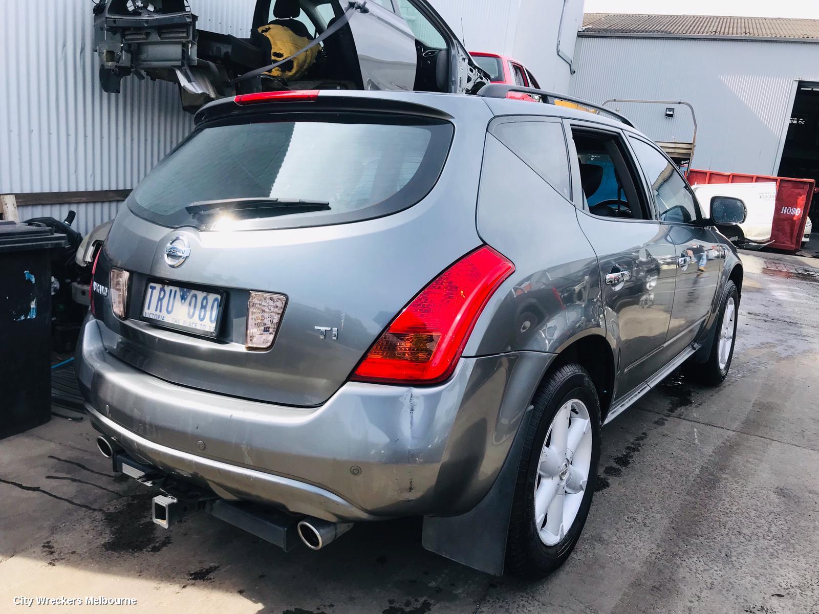 NISSAN MURANO BONNET, Z50, 05/2002 - 12/2008