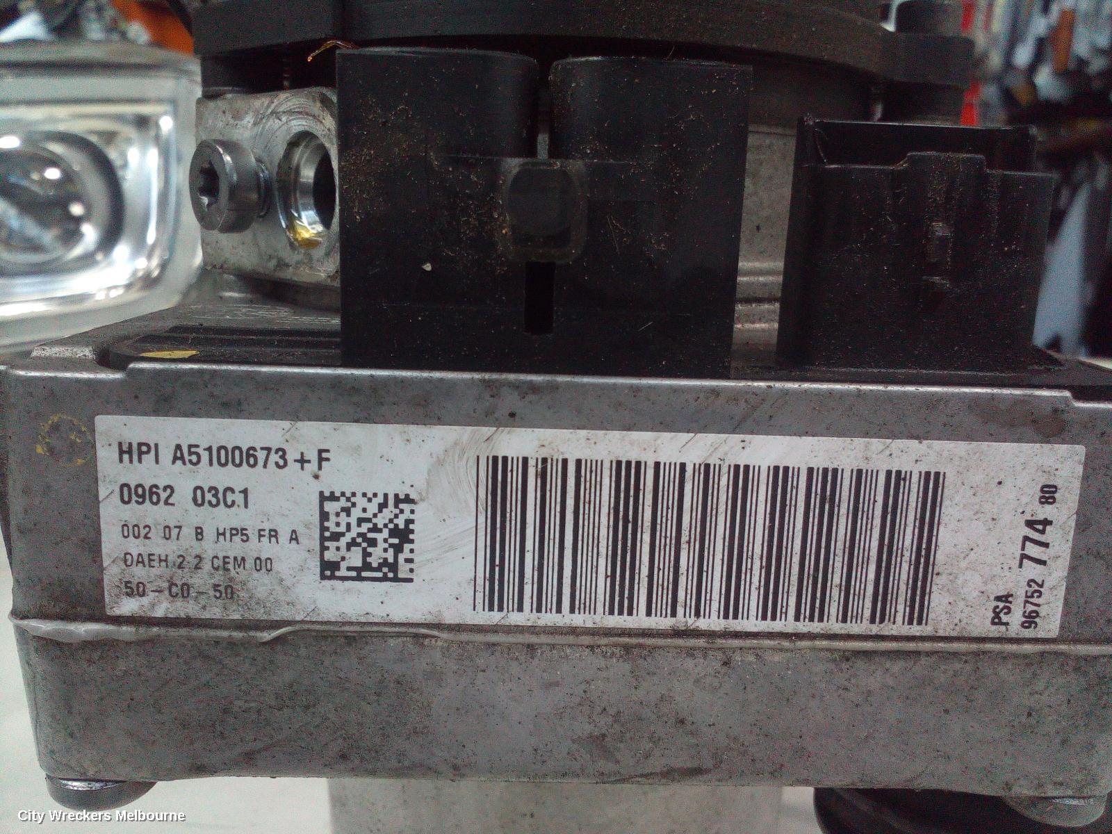 PEUGEOT 508 STEERING PUMP, 07/2011 - 12/2017
