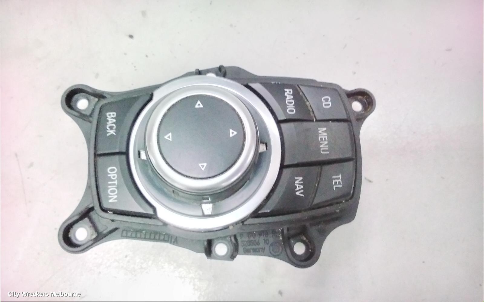 BMW 3 SERIES COMBINATION SWITCH, IDRIVE, 7 BUTTON TYPE, W/ MEDIA TYPE, E90, 10/2008 - 01/2012